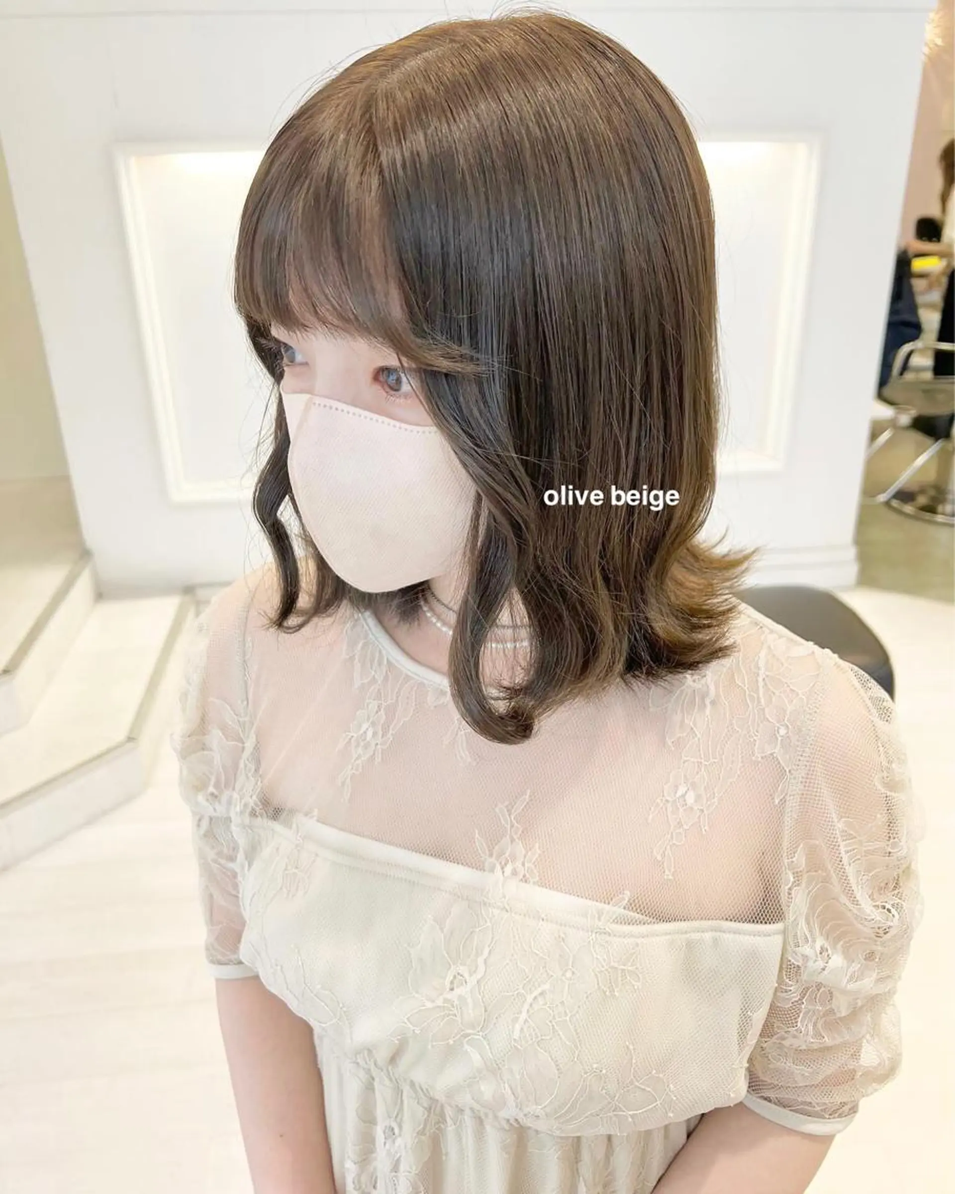 ミディアム Parve  Mix /板野妃莉のヘアスタイル