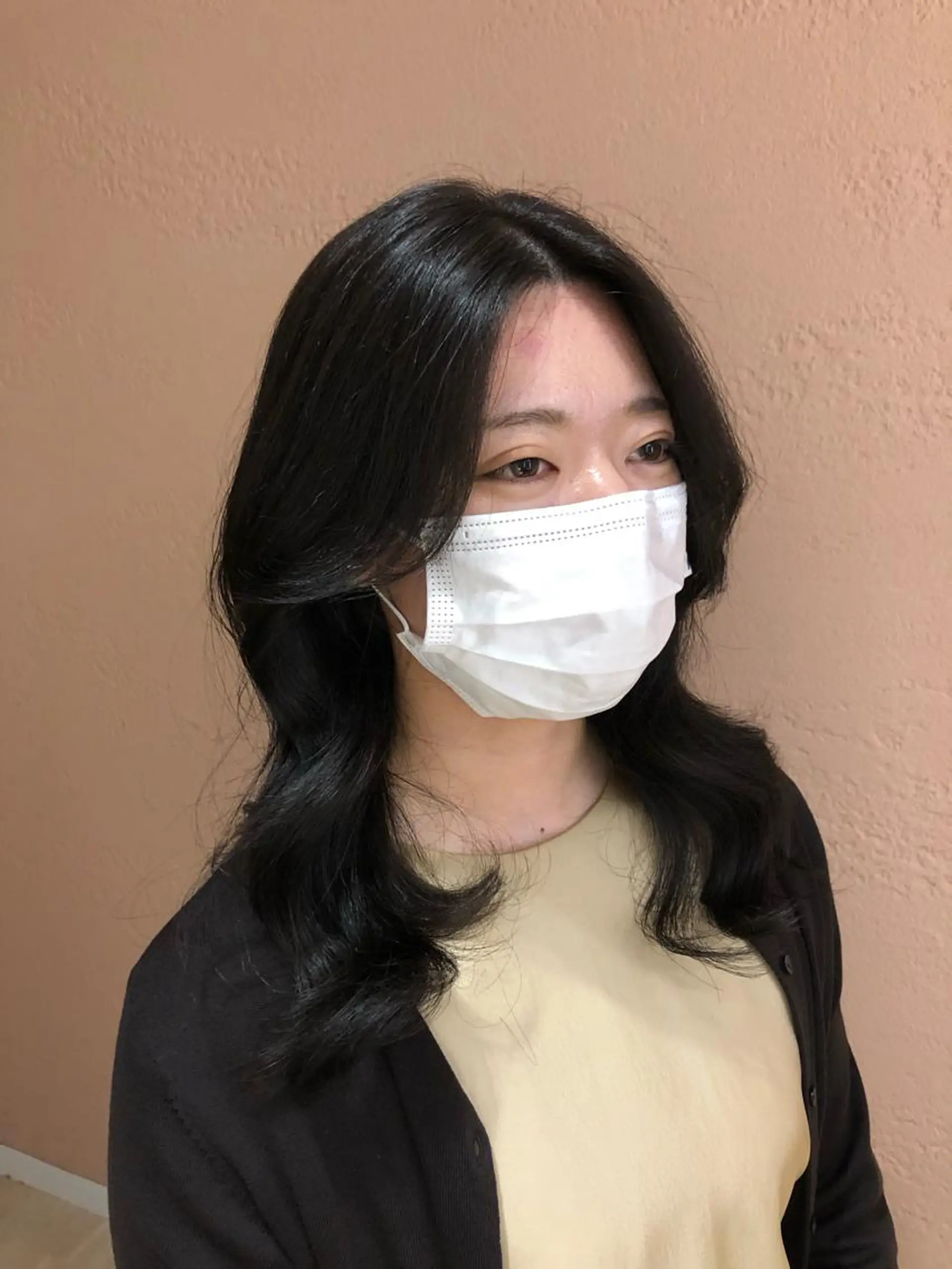 セミロング カラー ナチュラルくびれヘア /アレンジ伊藤彪真のヘアスタイル