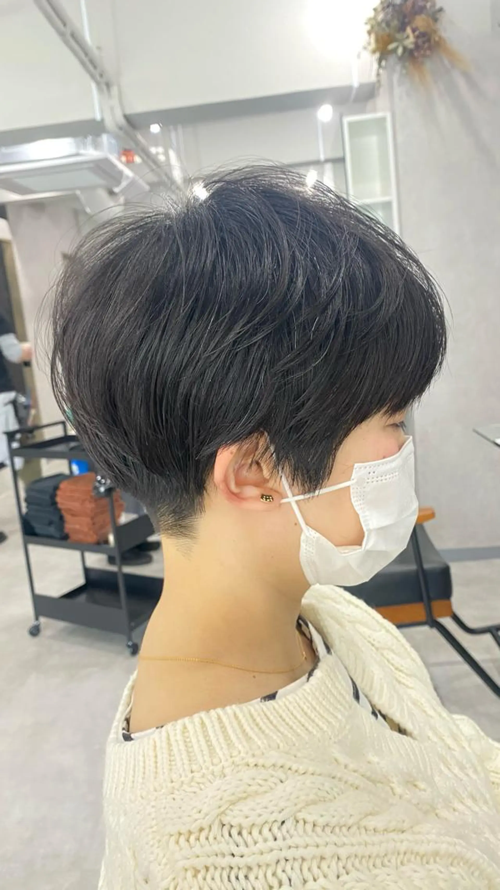 ショート エリュ所属・⭐️ショート⭐️美髪 矯正⭐️水口陸のヘアスタイル