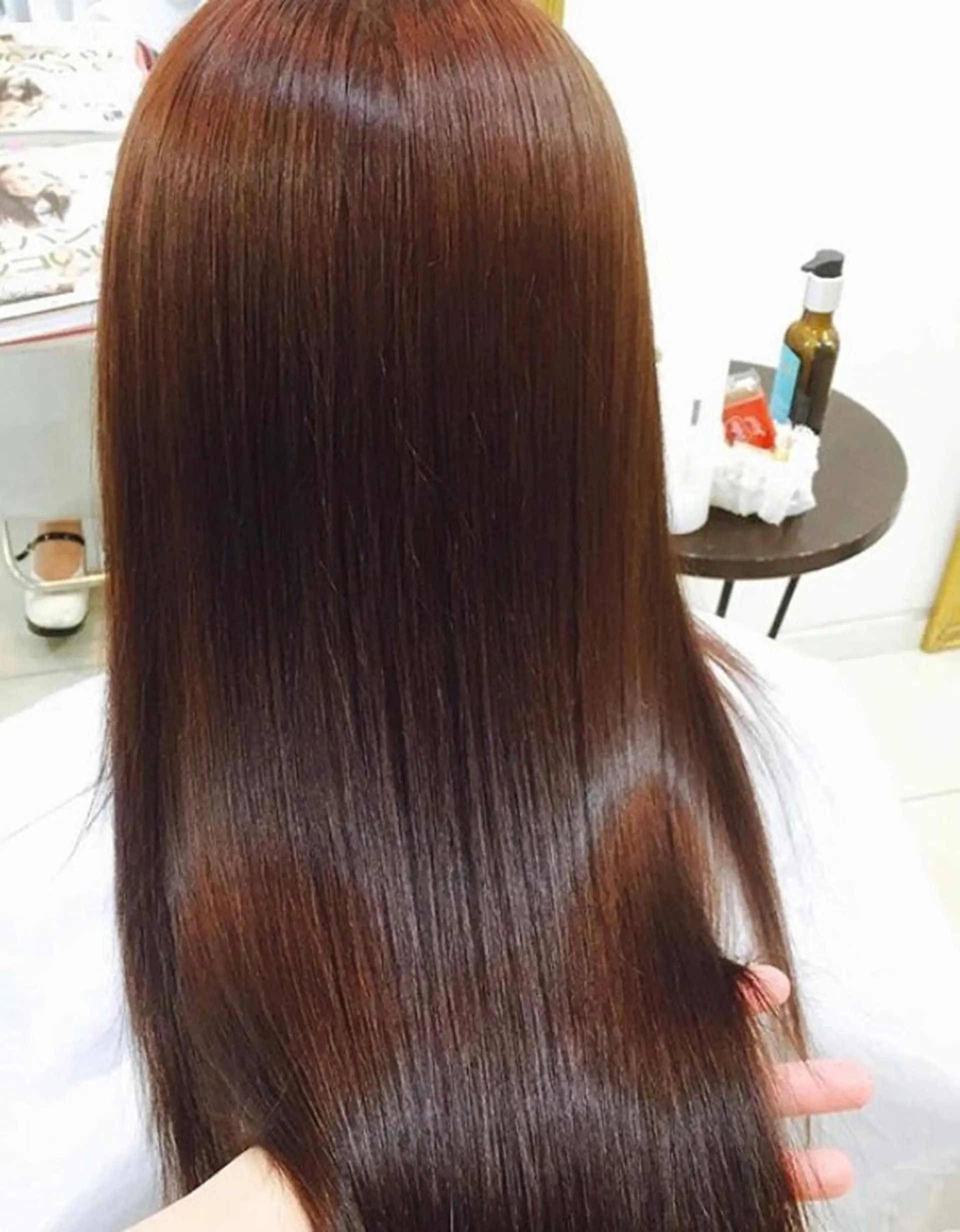 ロング 🦋ミルクティーベー ジュ🦋mayukiのヘアスタイル