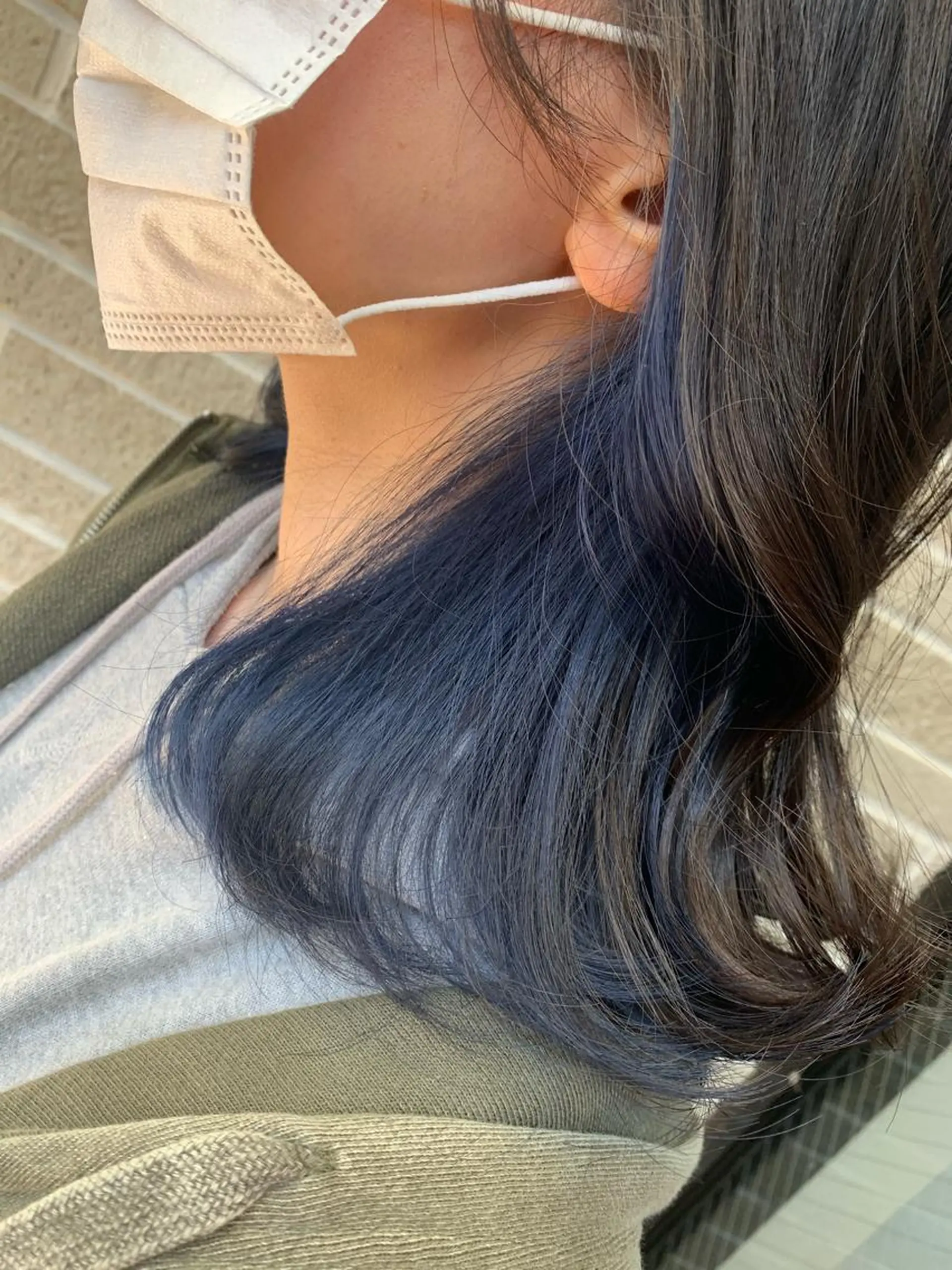 ミディアム カラー ヘアアレンジ ヘアカラー kei/透明感カラー /ベージュ/髪質改善のヘアスタイル