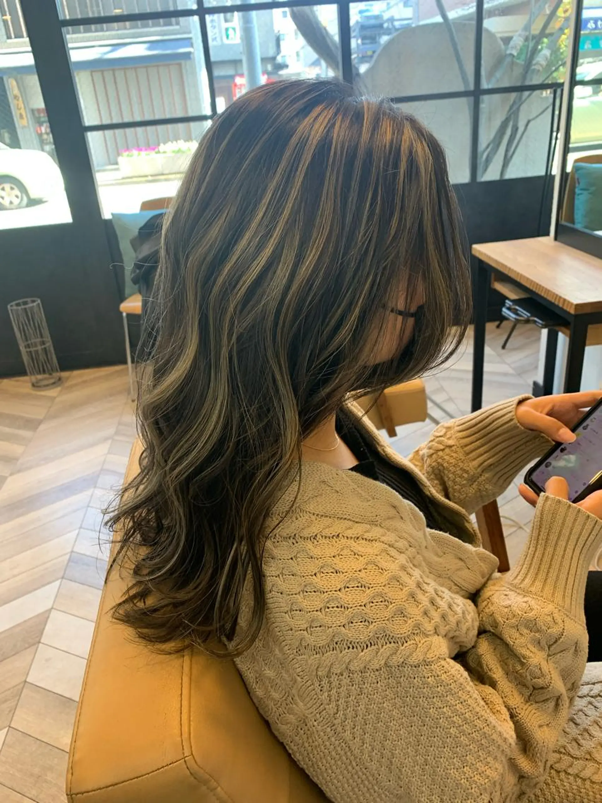 ロング カラー ヘアカラー est hair Ameri 松戸西口店所属・est  店長 ✂︎高橋✂︎のヘアスタイル
