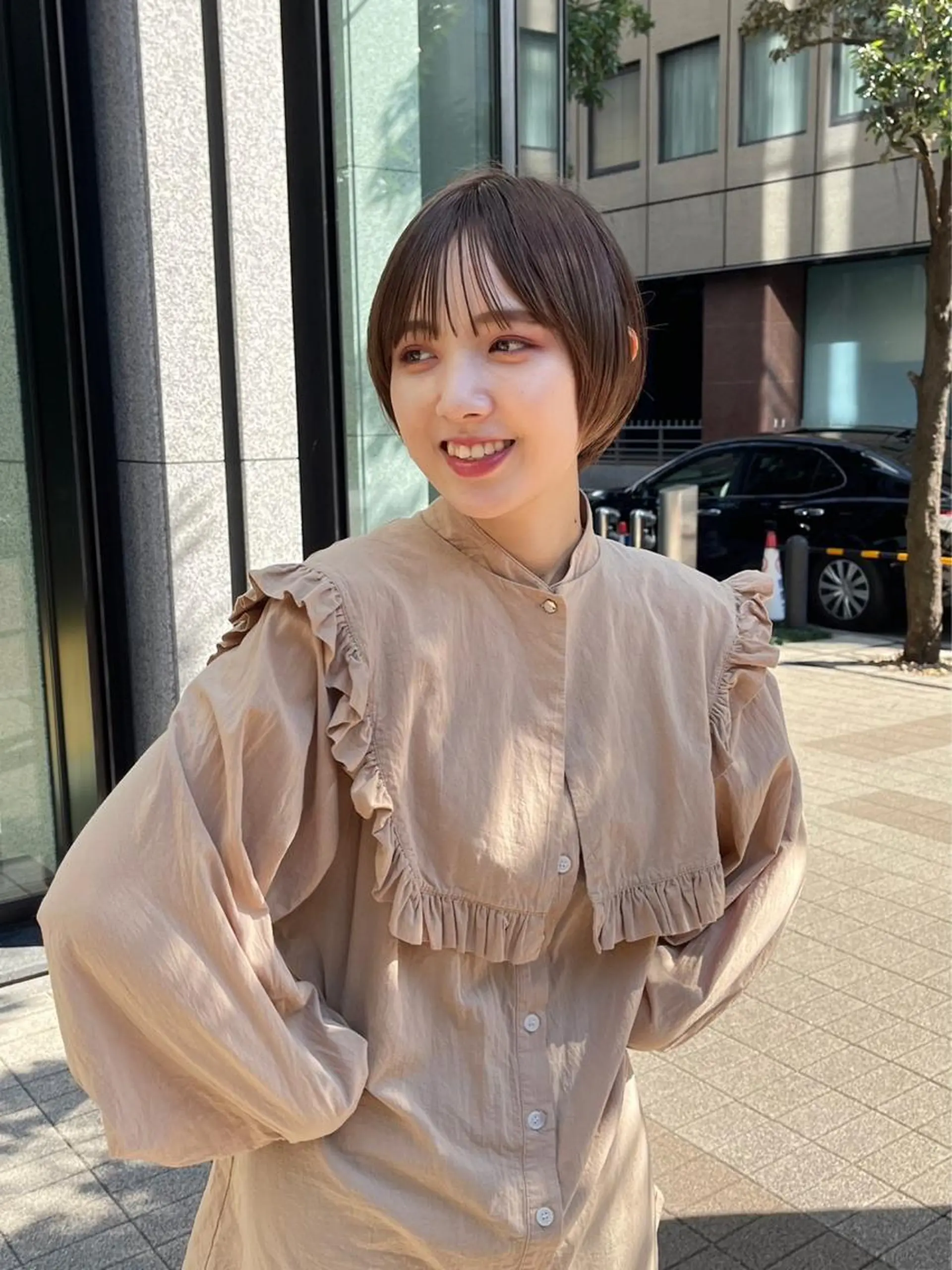 ショート カラー XANADU上野店 🐼ﾖｺﾊｼのヘアスタイル
