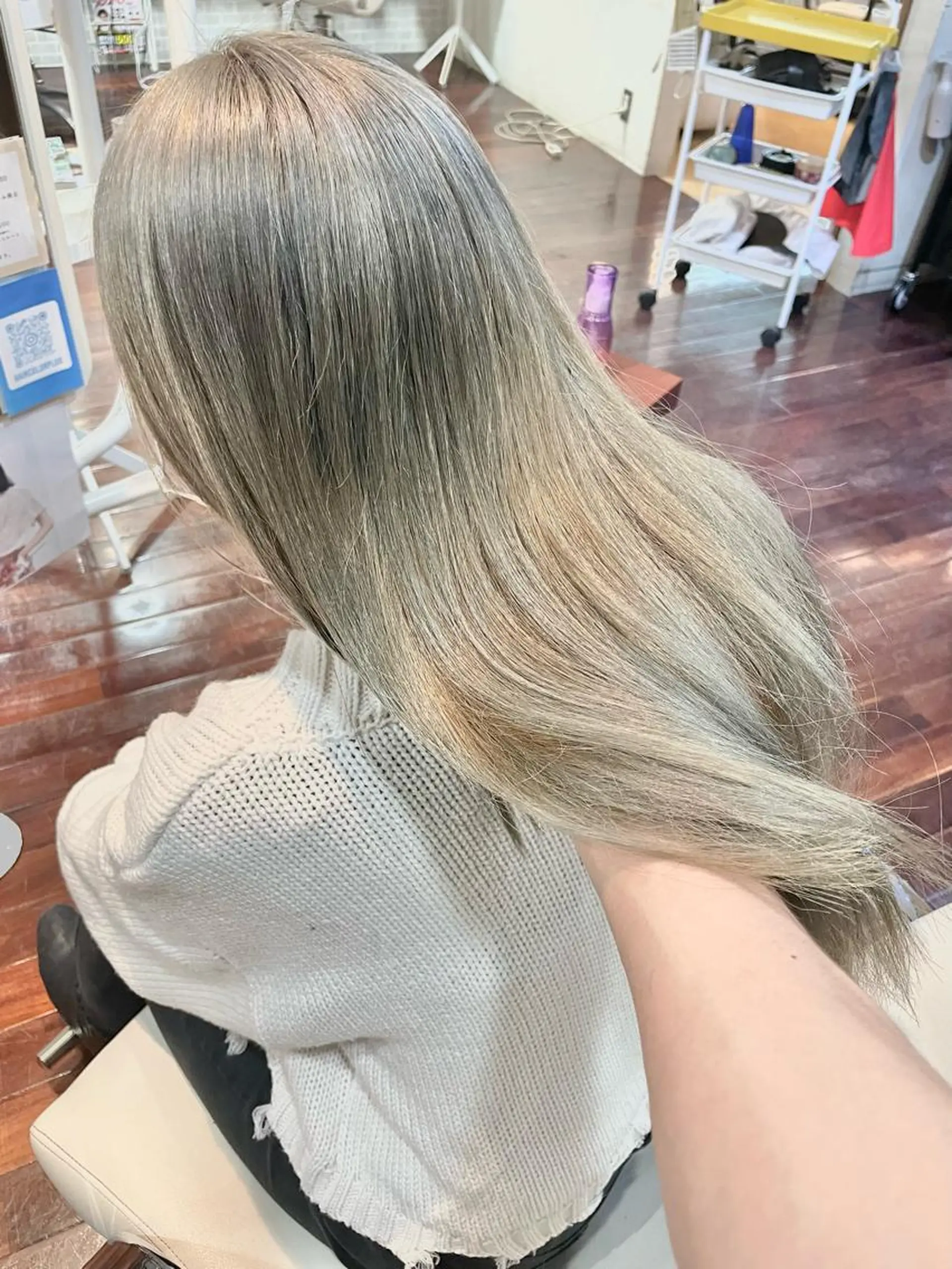 ロング BLOOM石橋阪大前 髪質改善/ブリーチのヘアスタイル