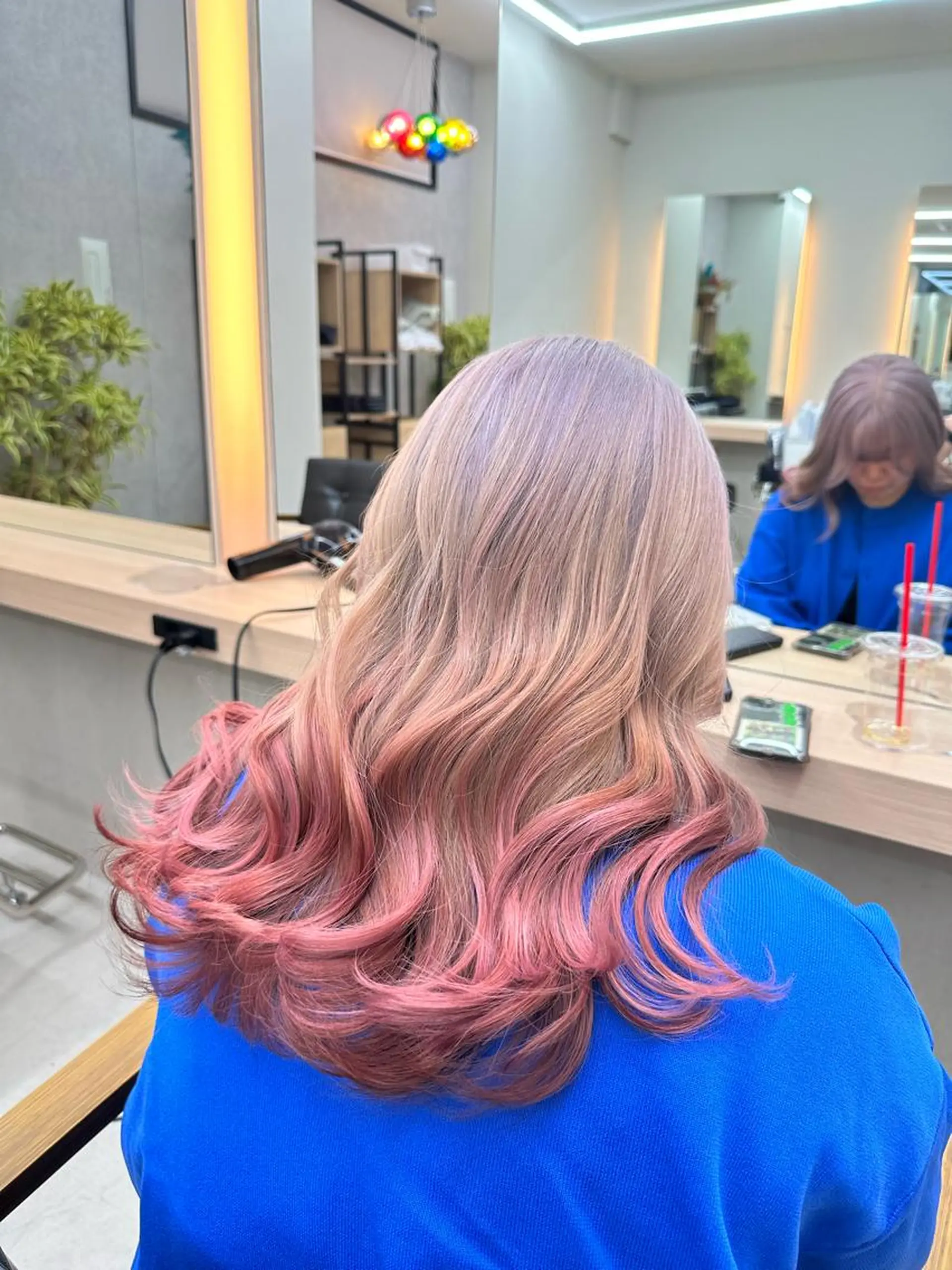 ロング カラー カット ヘアカラー トリートメント 𝐑𝐲𝐮𝐤𝐢 【店長】ALEAPのヘアスタイル
