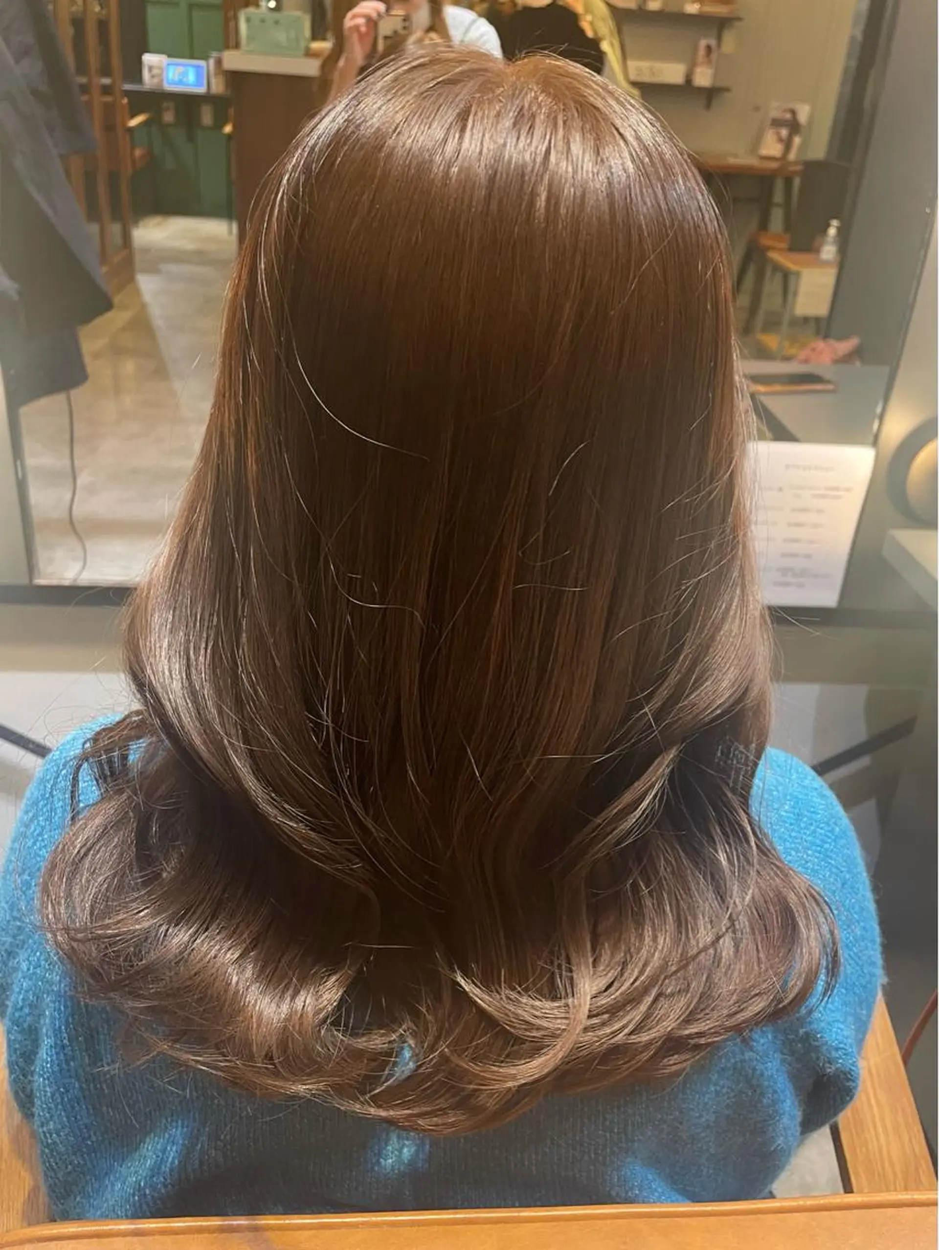 カラー グレージュ カット ヘアカラー トリートメント INCE HAIR ひらい なつきのヘアスタイル