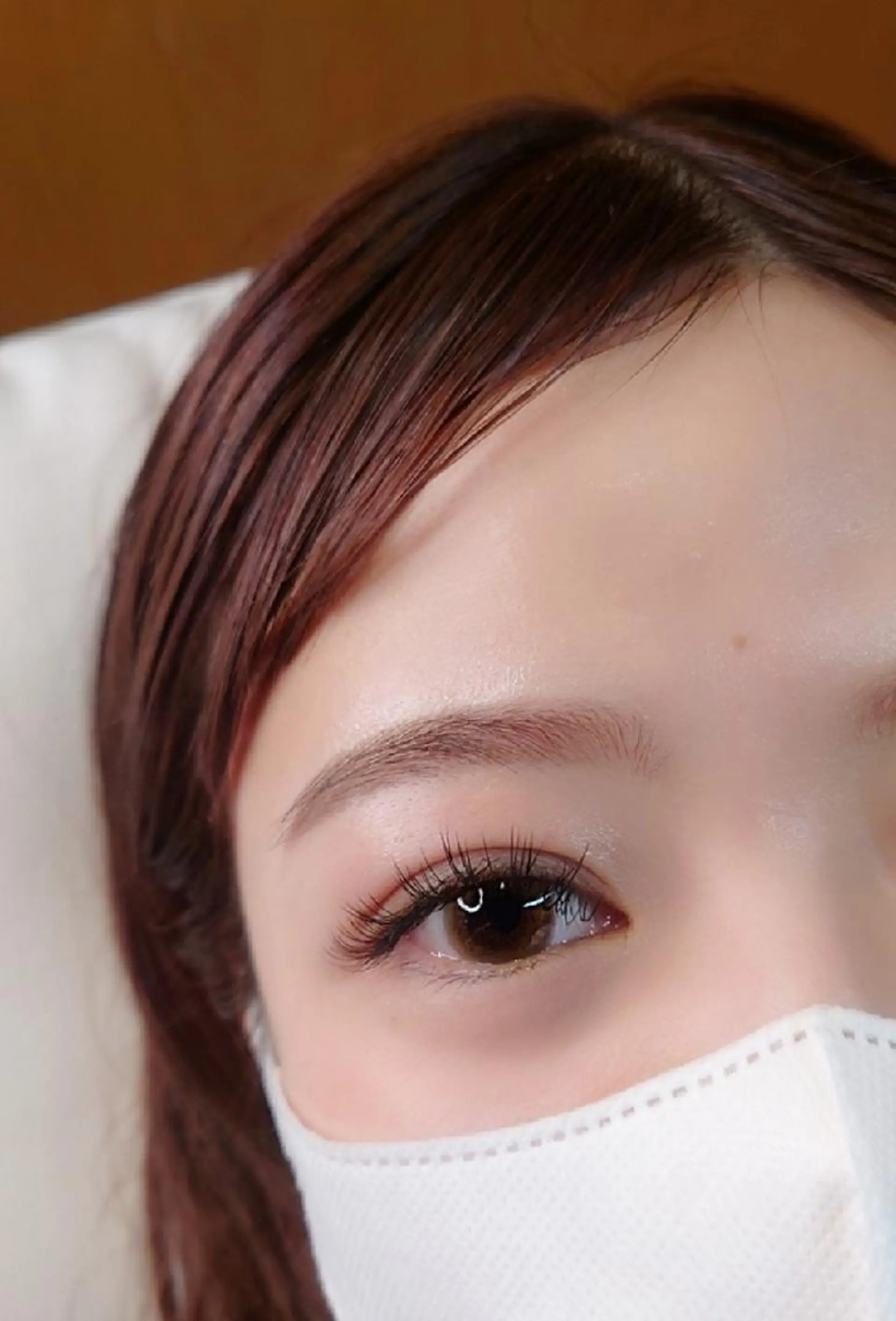 マツエク・マツパ アイブロウ フラットラッシュ ナチュラル NAZ eyelash&eyebrow by medical salon所属・NAZ 表参道 Tomokoのマツエク・マツパデザイン