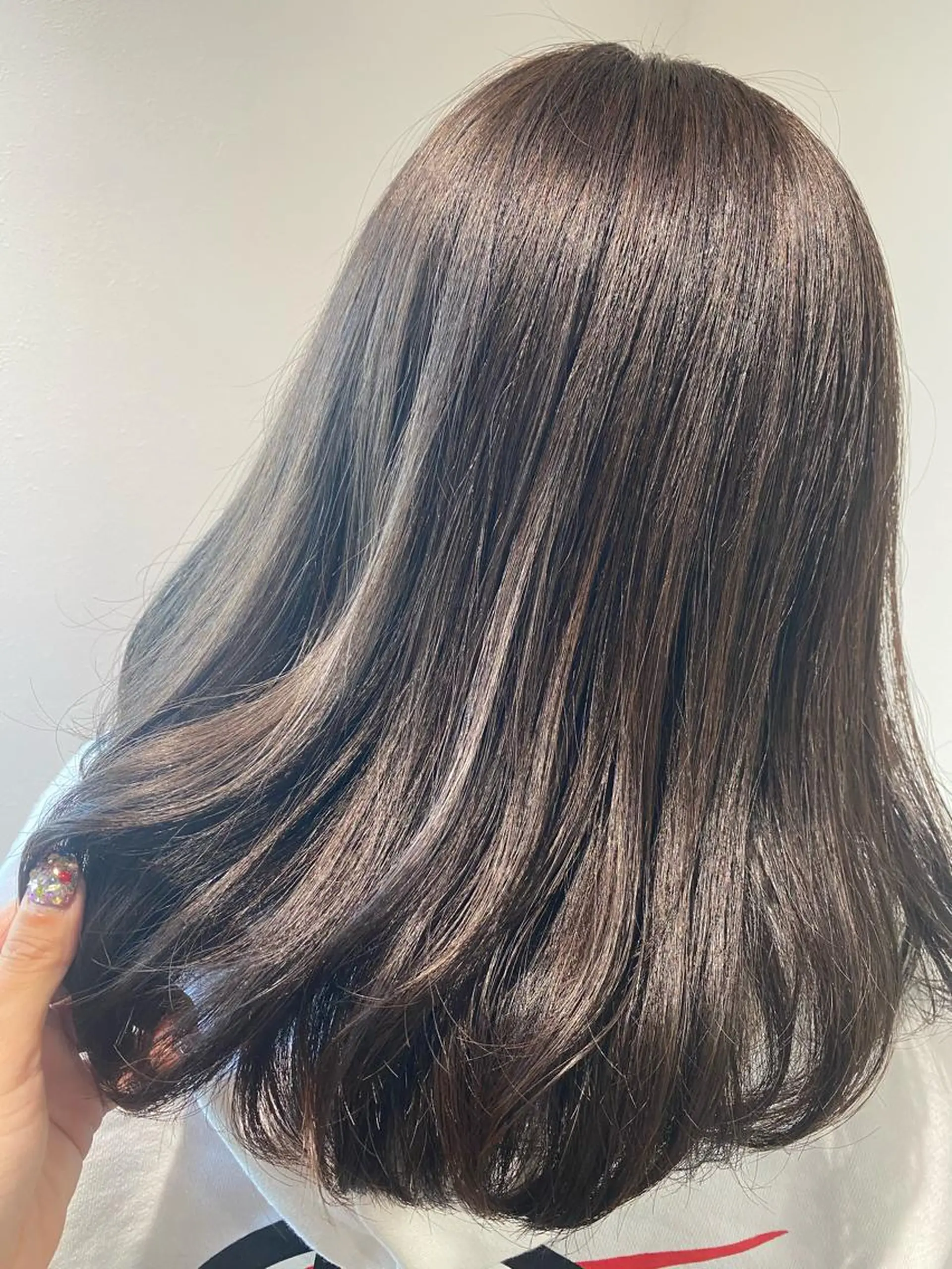 セミロング カット ヘアカラー トリートメント 艶髪大好き❣️ ⭐️MAYUMIのヘアスタイル