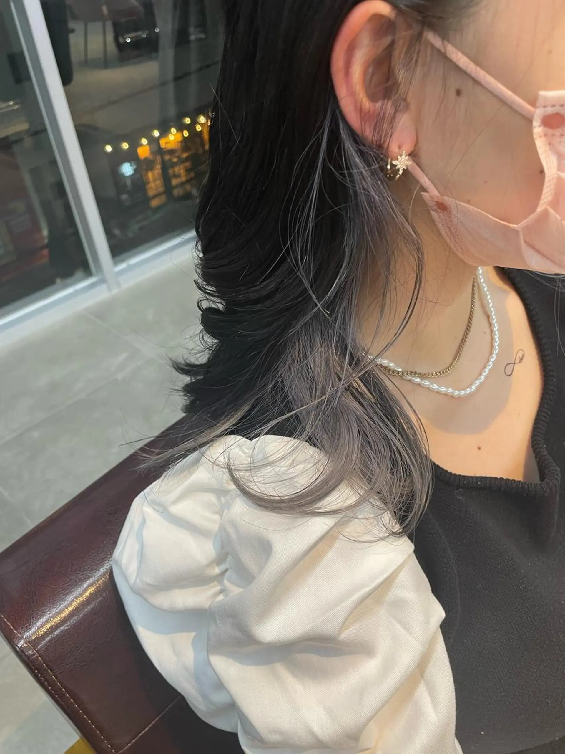 セミロング カラー 辻堂メンズ特化 YU-YAのヘアスタイル