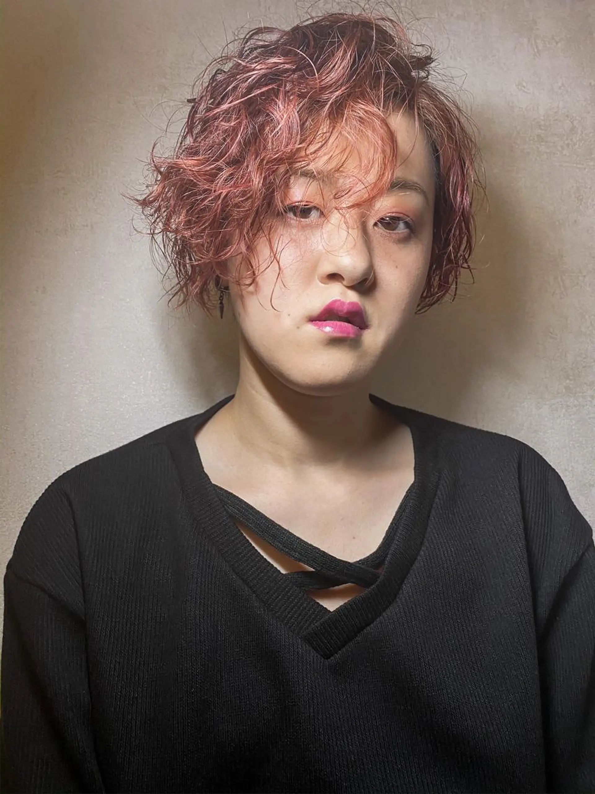 ショート カラー パーマ ✴︎ヒラガカナ✴︎ ECLAT HAIRのヘアスタイル