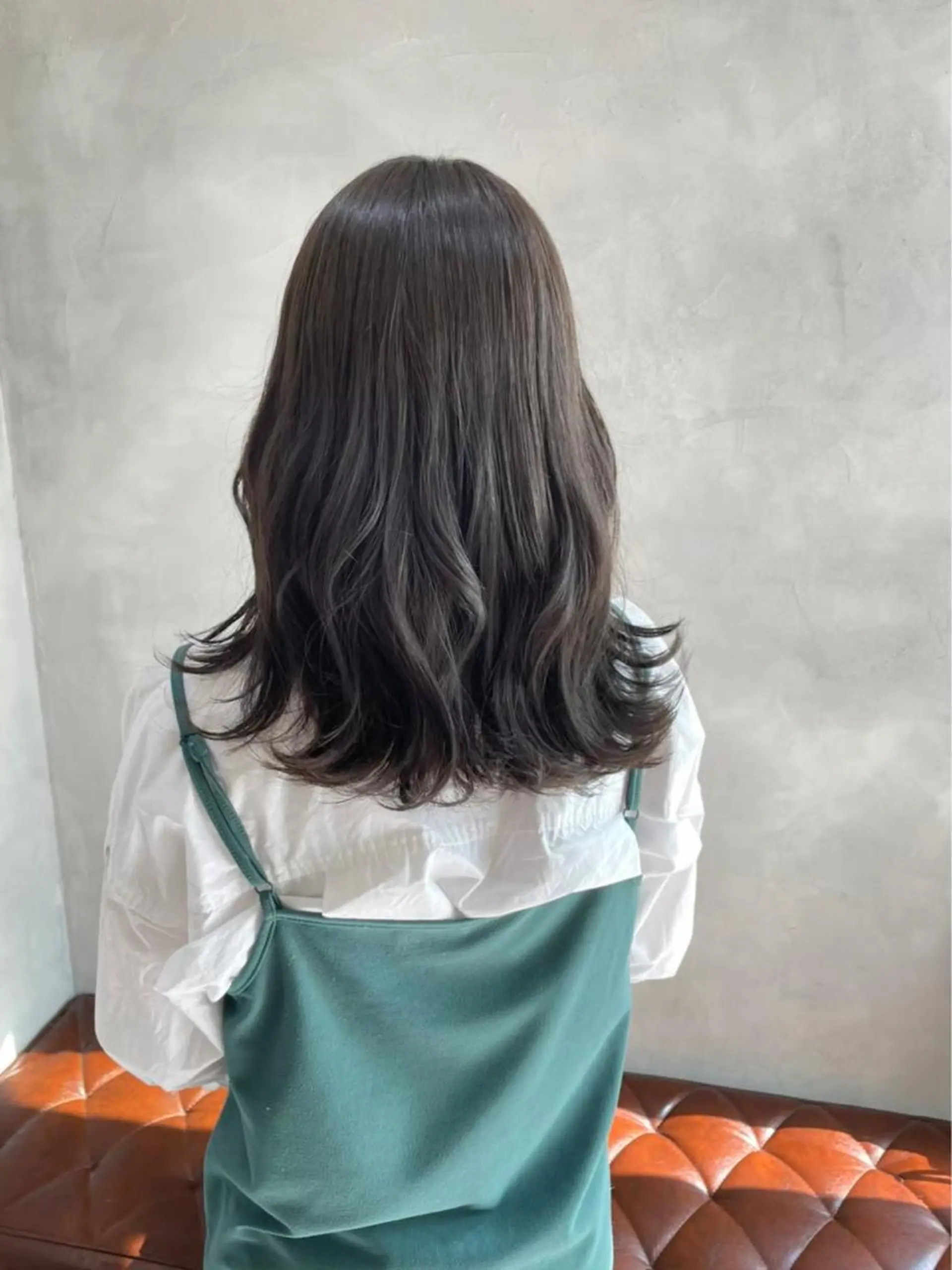 カラー グレージュ ヘアカラー トリートメント 似合わせスタイル 足立のヘアスタイル