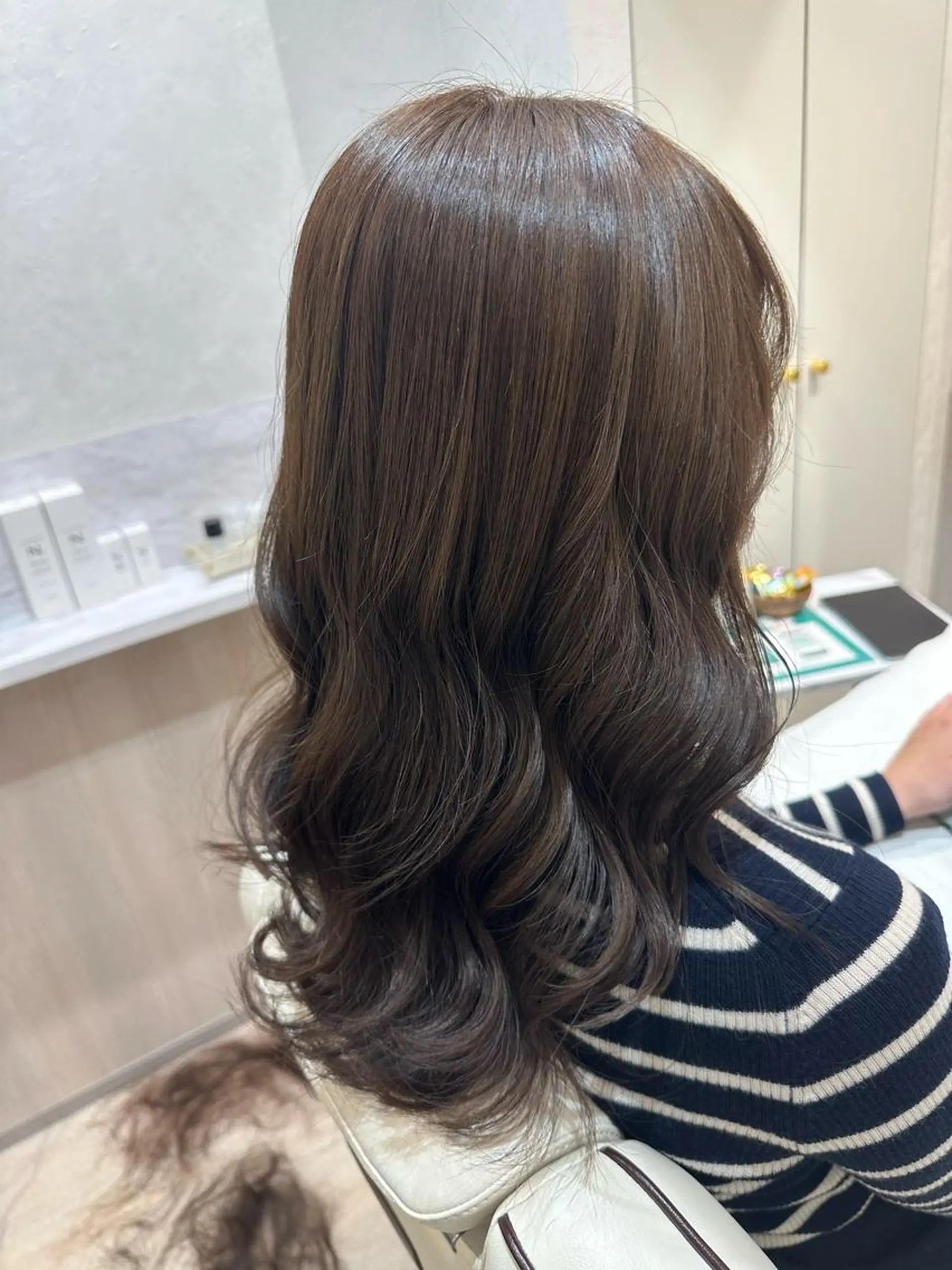 ロング マツザキ チナツのヘアスタイル