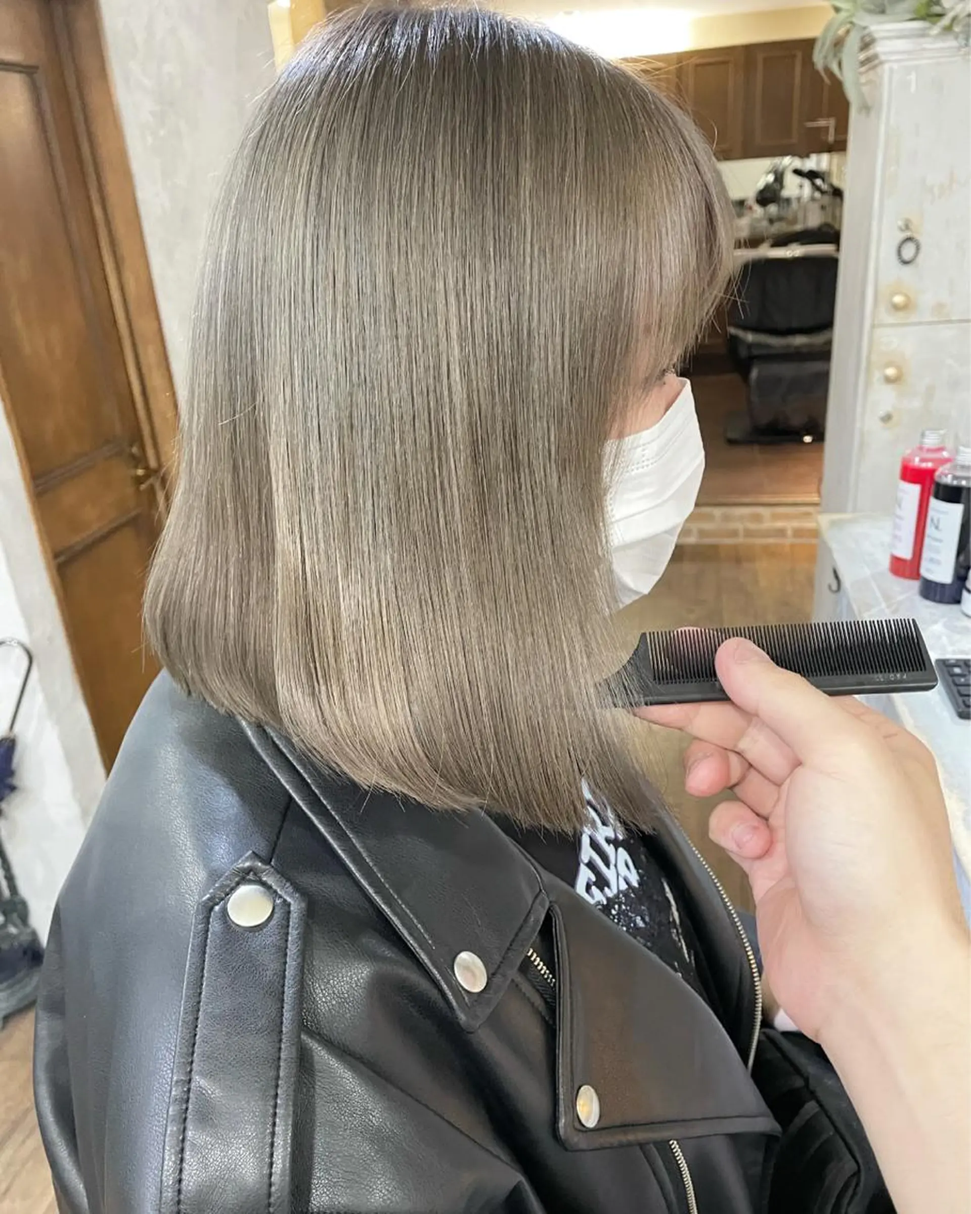 ショート カラー ヘアカラー トリートメント 遠藤 拓馬のヘアスタイル