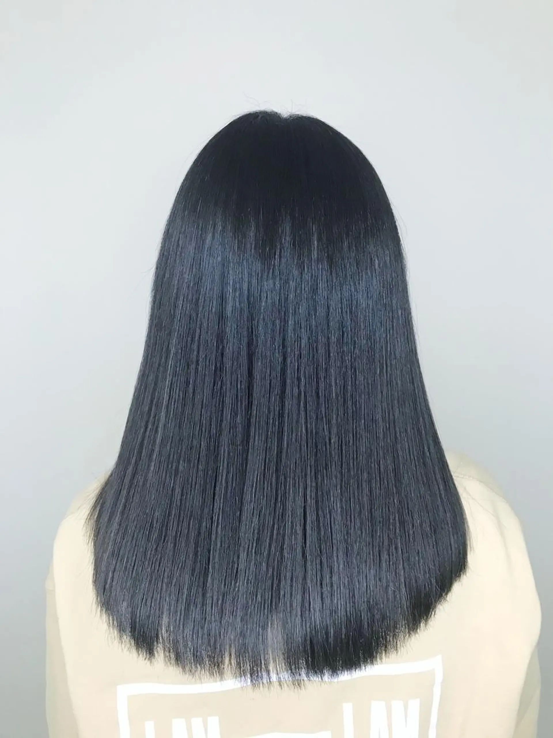 ロング 赤み消しカラー /透明感カラー 上長のヘアスタイル