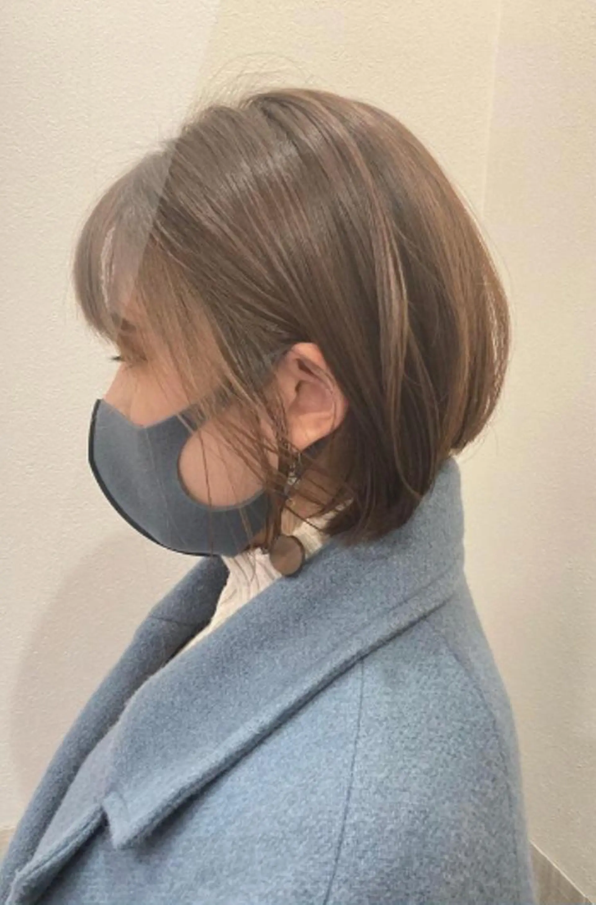 ショート ショートボブ ボブ ショートヘア 佐藤 睦月のヘアスタイル