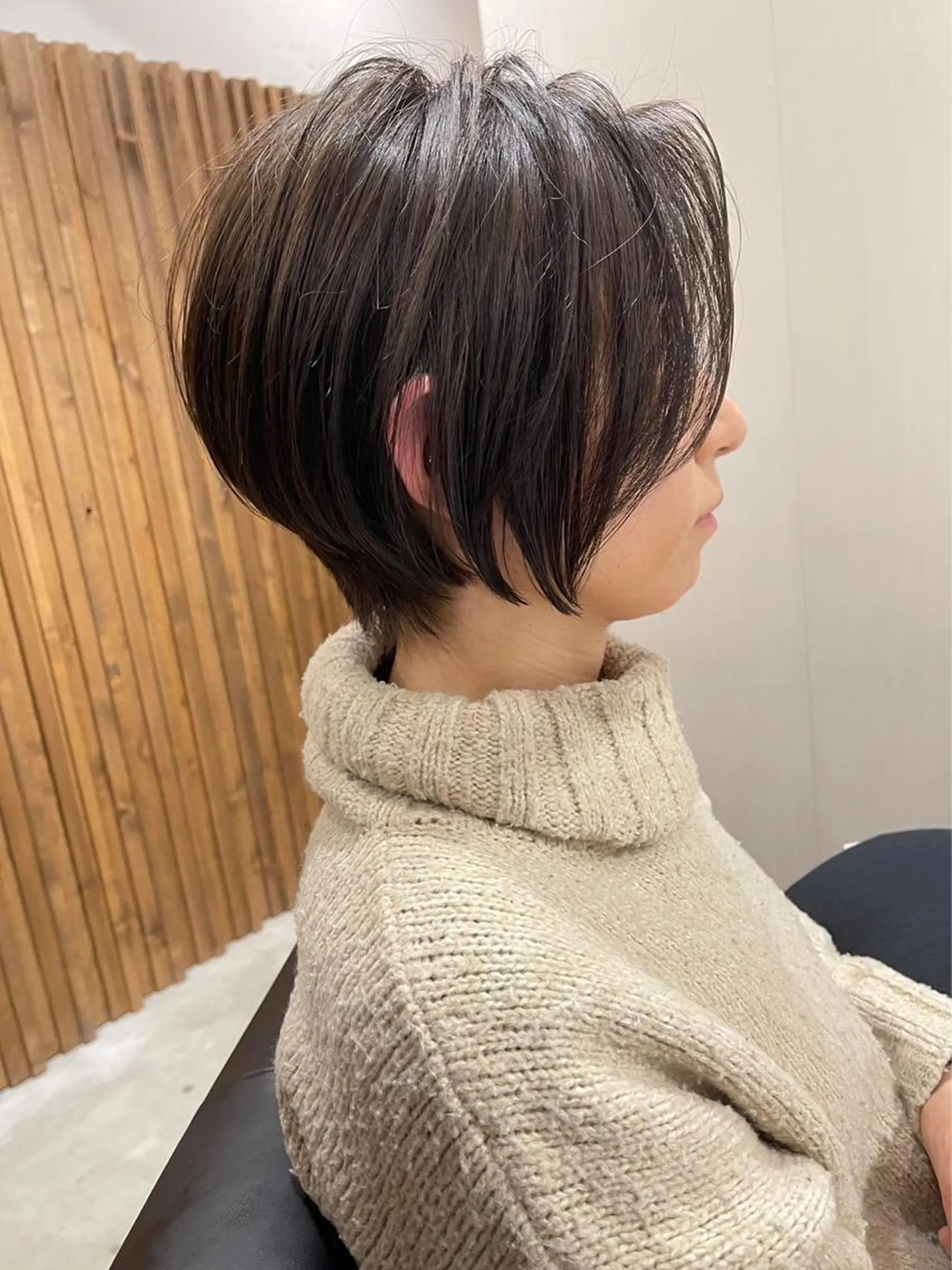 ショート 北新地/縮毛矯正 /あやなのヘアスタイル