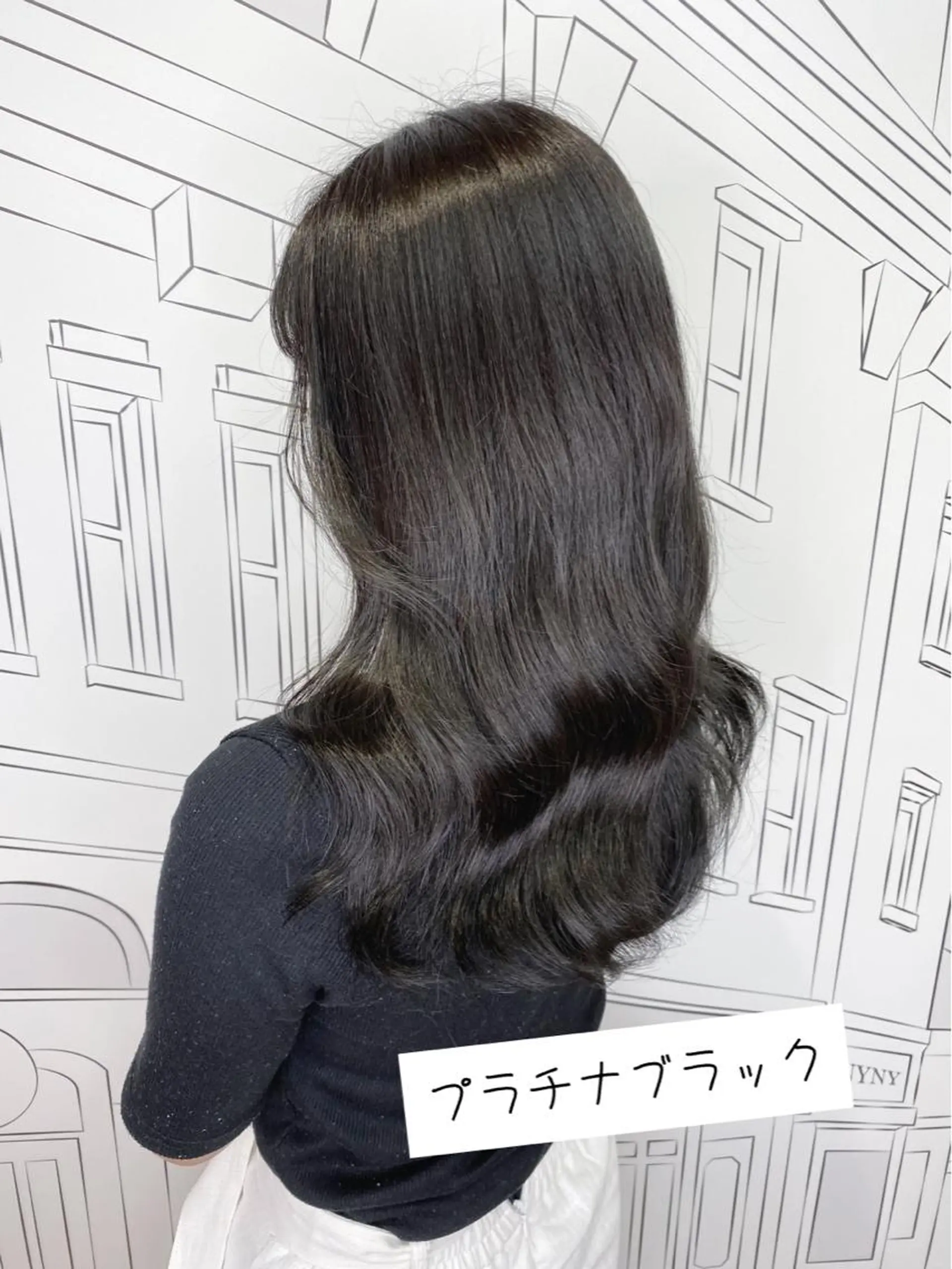 セミロング 💎馴染むエクステ ×カラーTOMO💎のヘアスタイル