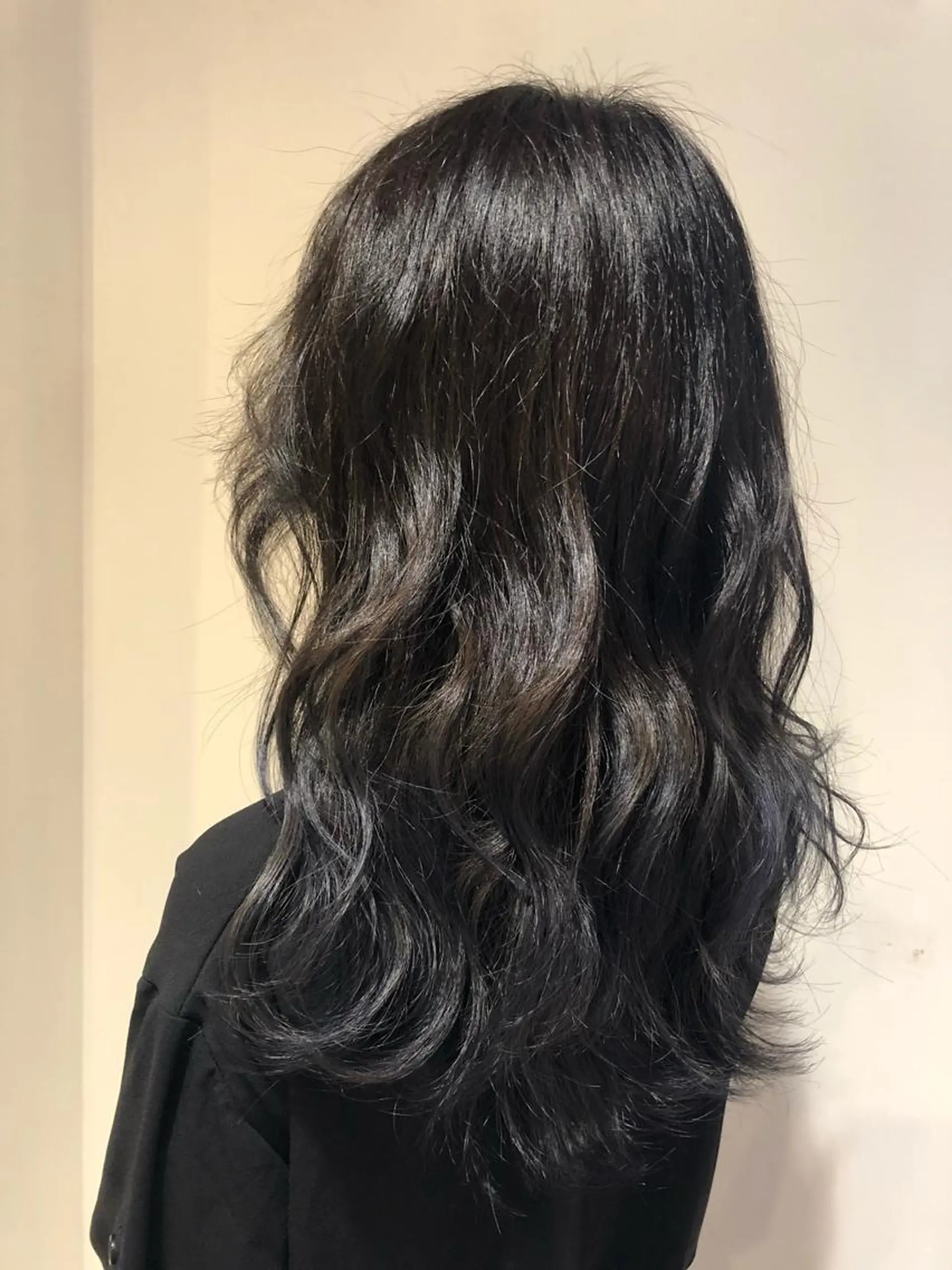 セミロング カラー ブルーカラー ブルージュ グラデーションカラー aimée/ まつ毛&眉毛サロンのマツエク・マツパデザイン