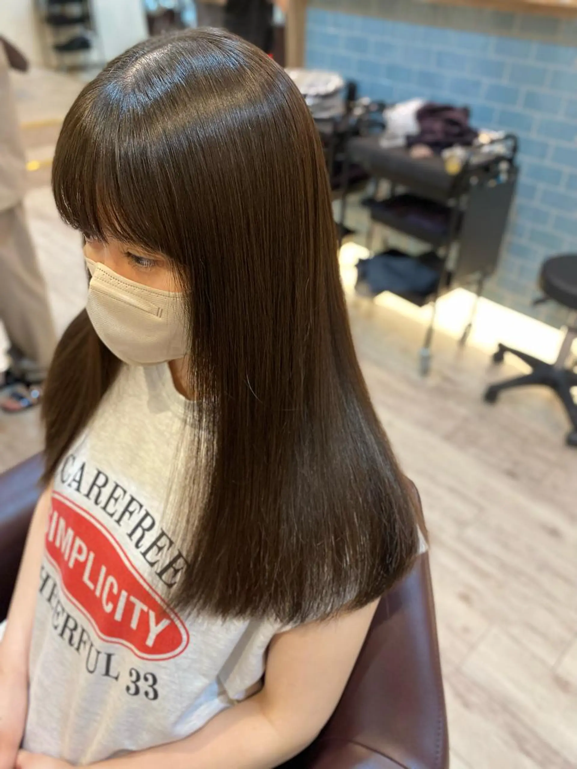 セミロング 髪質改善 トリートメント トリートメント 🍑 モモカ🍑のヘアスタイル