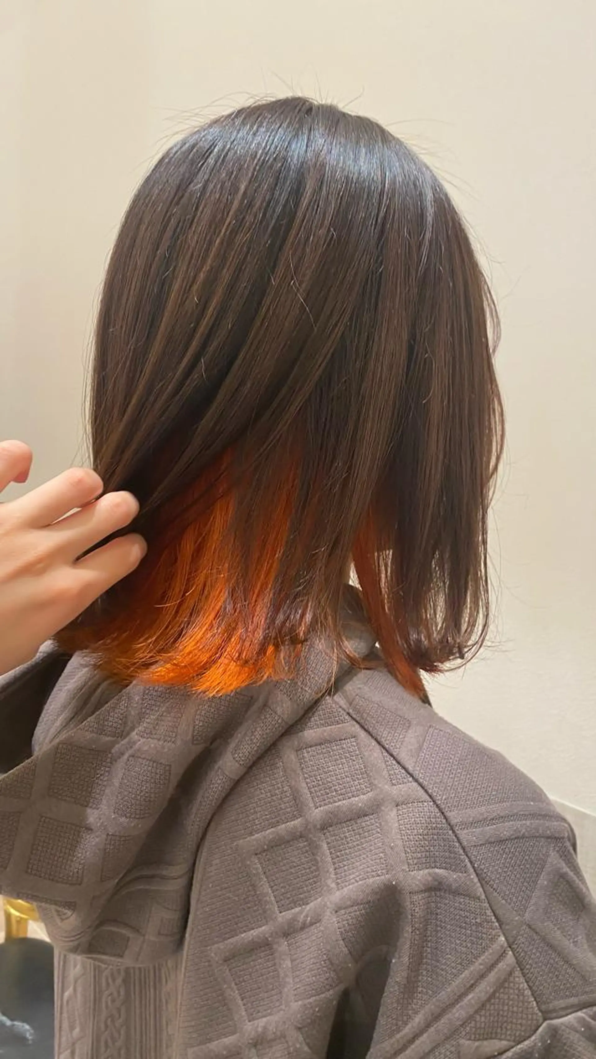 ミディアム 佐藤 睦月のヘアスタイル