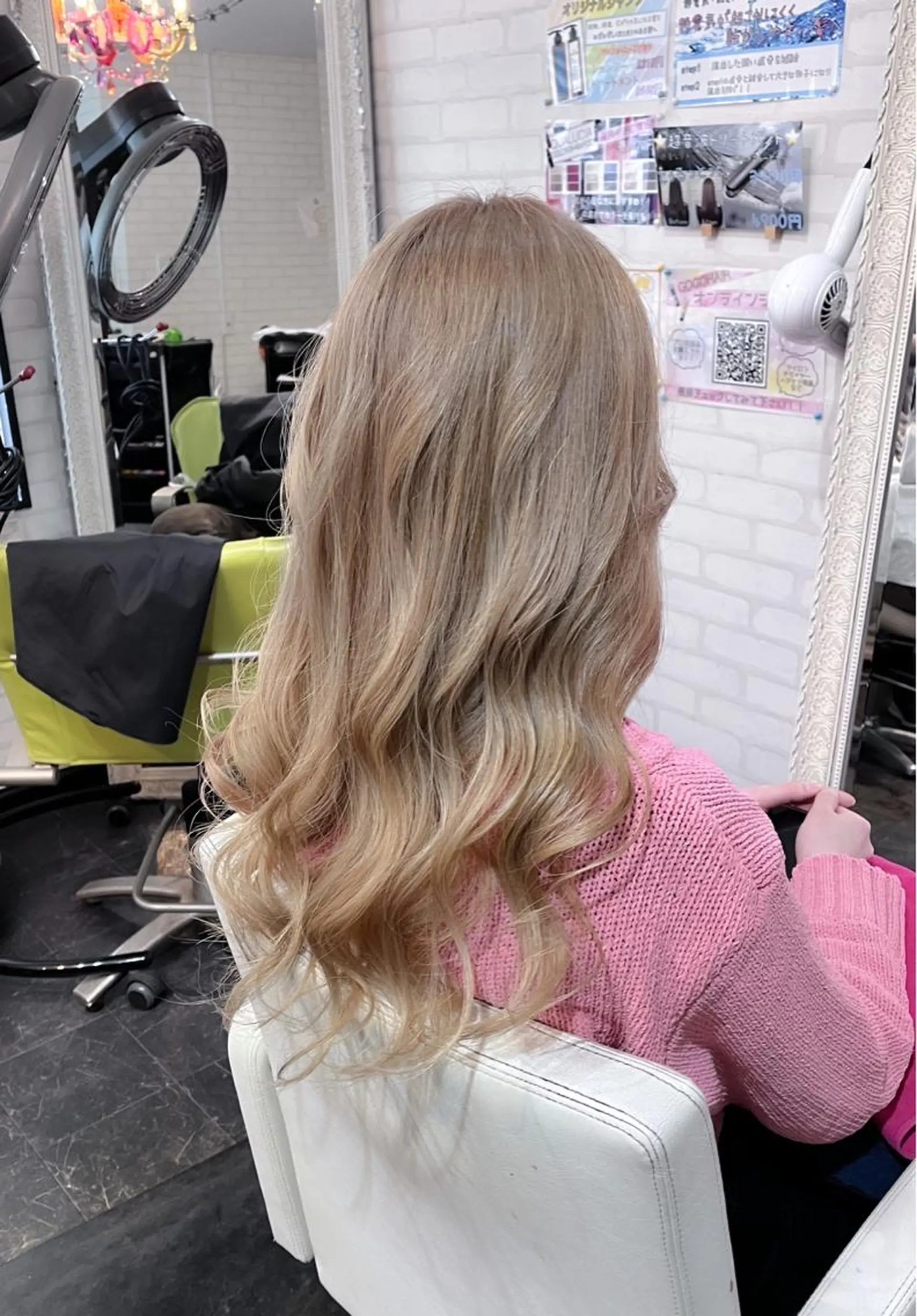 ロング カラー ヘアアレンジ ブリーチ ケアブリーチ ヘアカラー トリートメント Kimura Shinyaのヘアスタイル