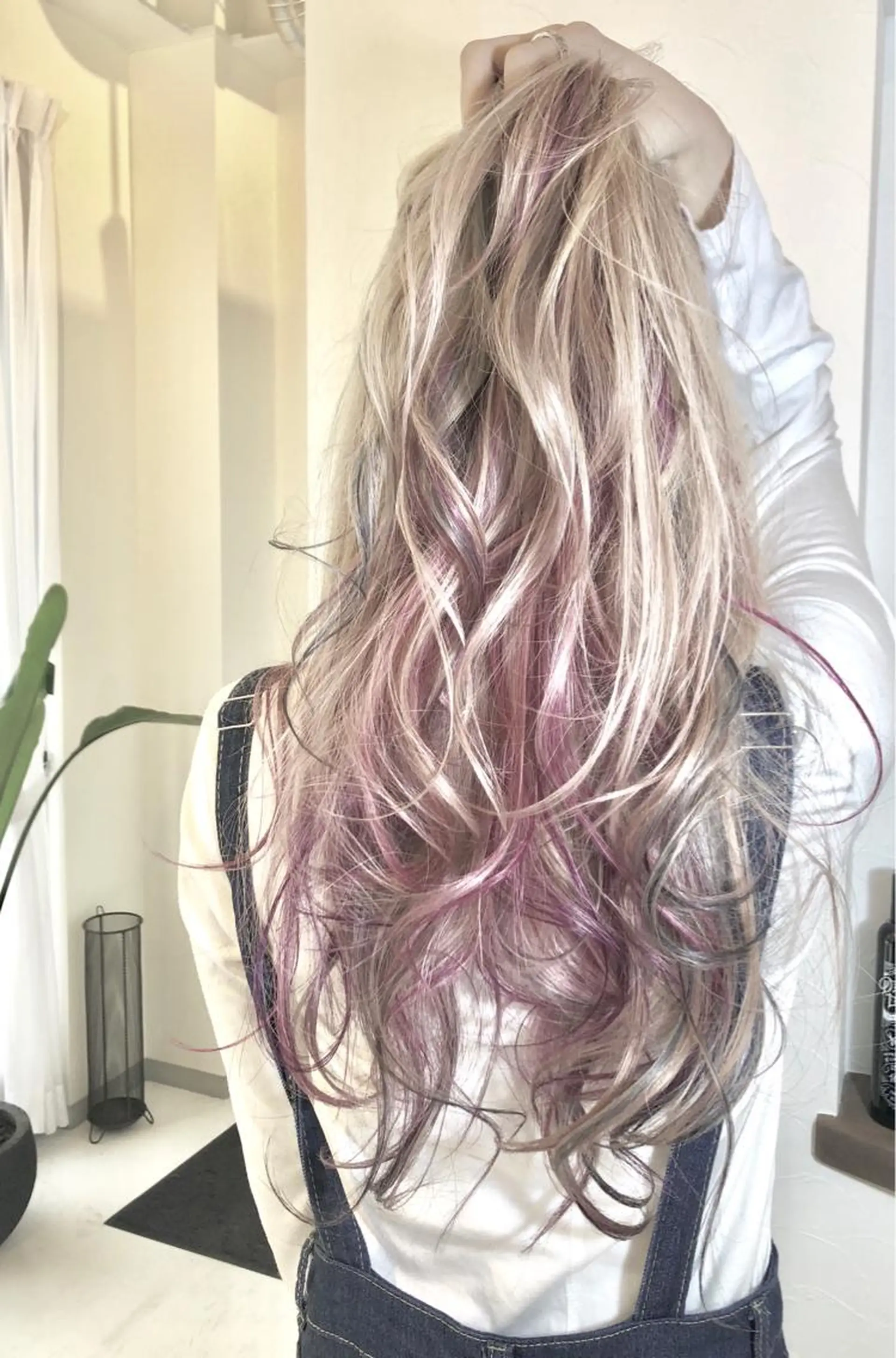 ロング カラー MARDI GRAS 蘭丸のヘアスタイル
