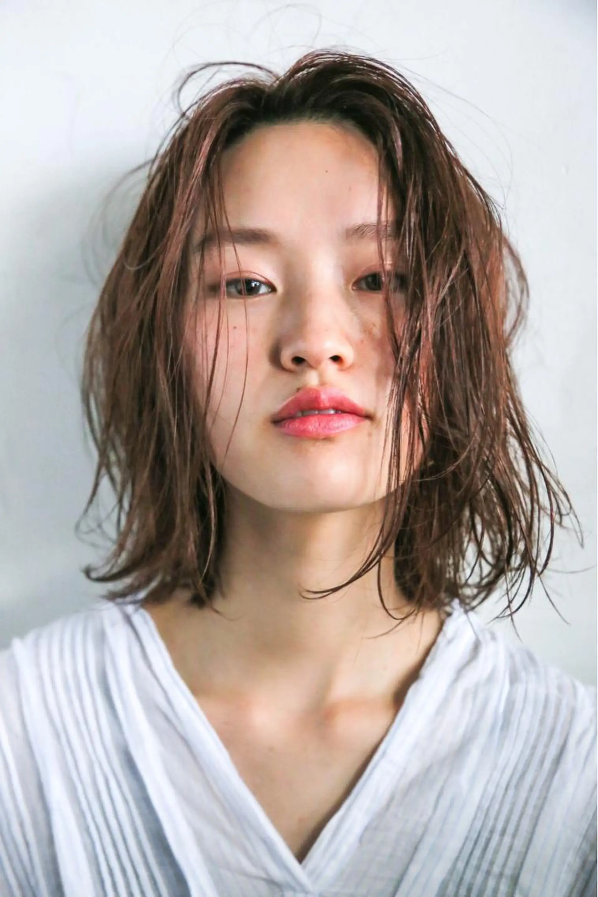 ミディアム ショート・ボブ ・ウルフ✂︎IMAIのヘアスタイル