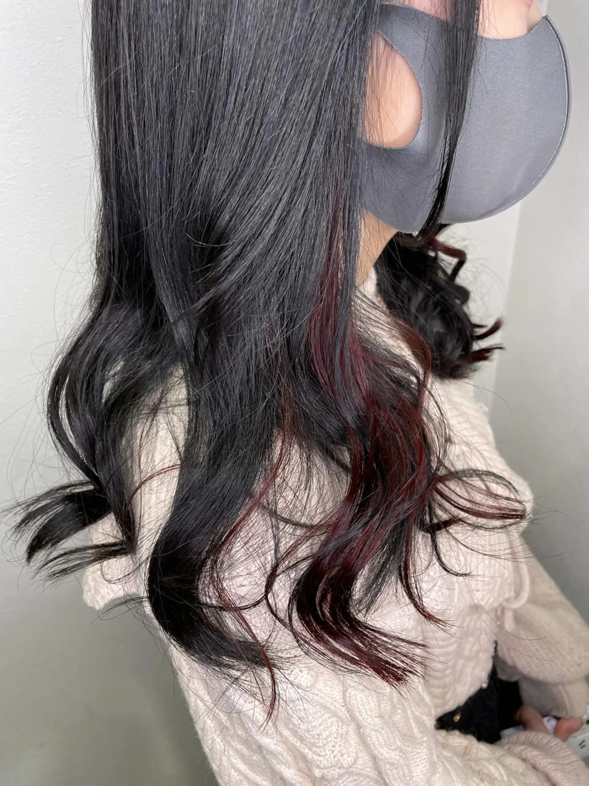 セミロング カラー ヘアアレンジ 髪質改善/縮毛/新宿 🫧SUZUKA🫧のヘアスタイル