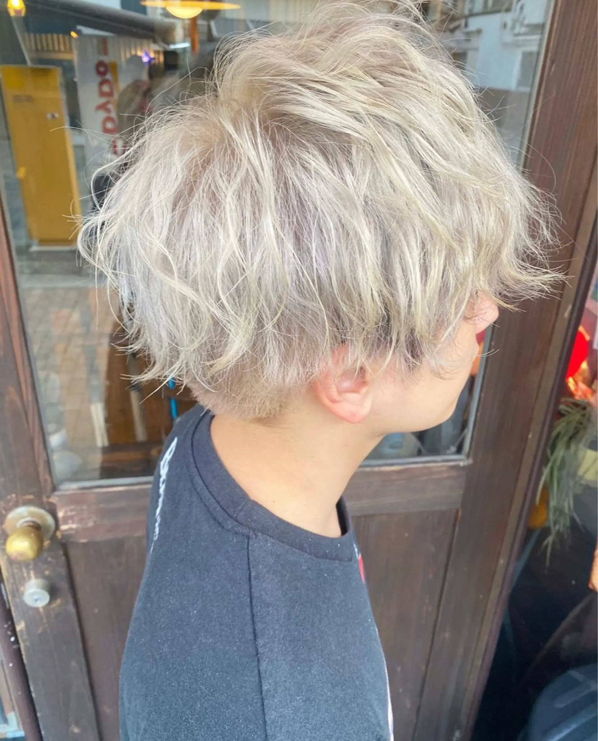 ショート カラー メンズ ヘアカラー 玉木 育実のヘアスタイル