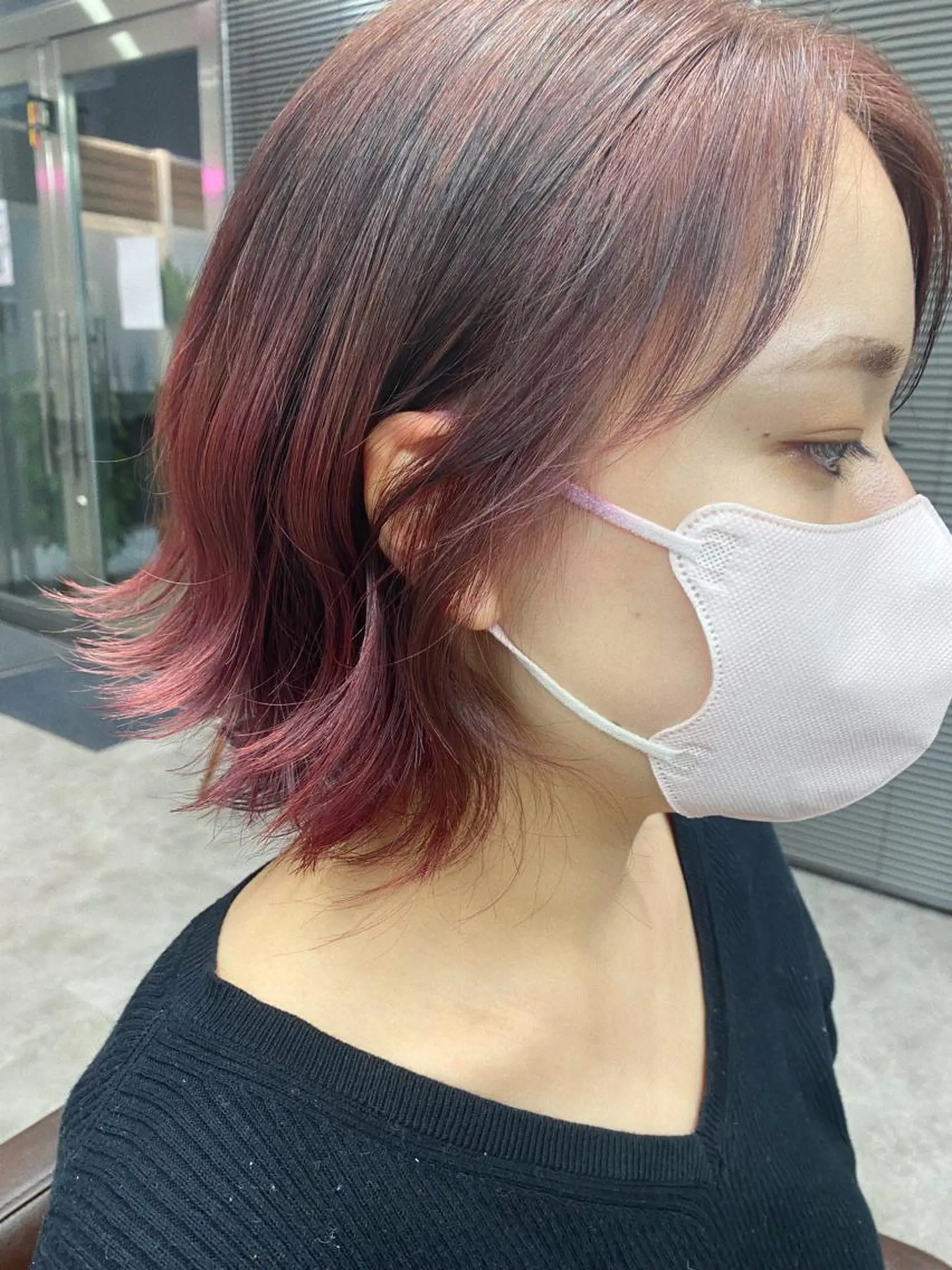 ショート カラー 🕶️佐藤 海李🐏のヘアスタイル