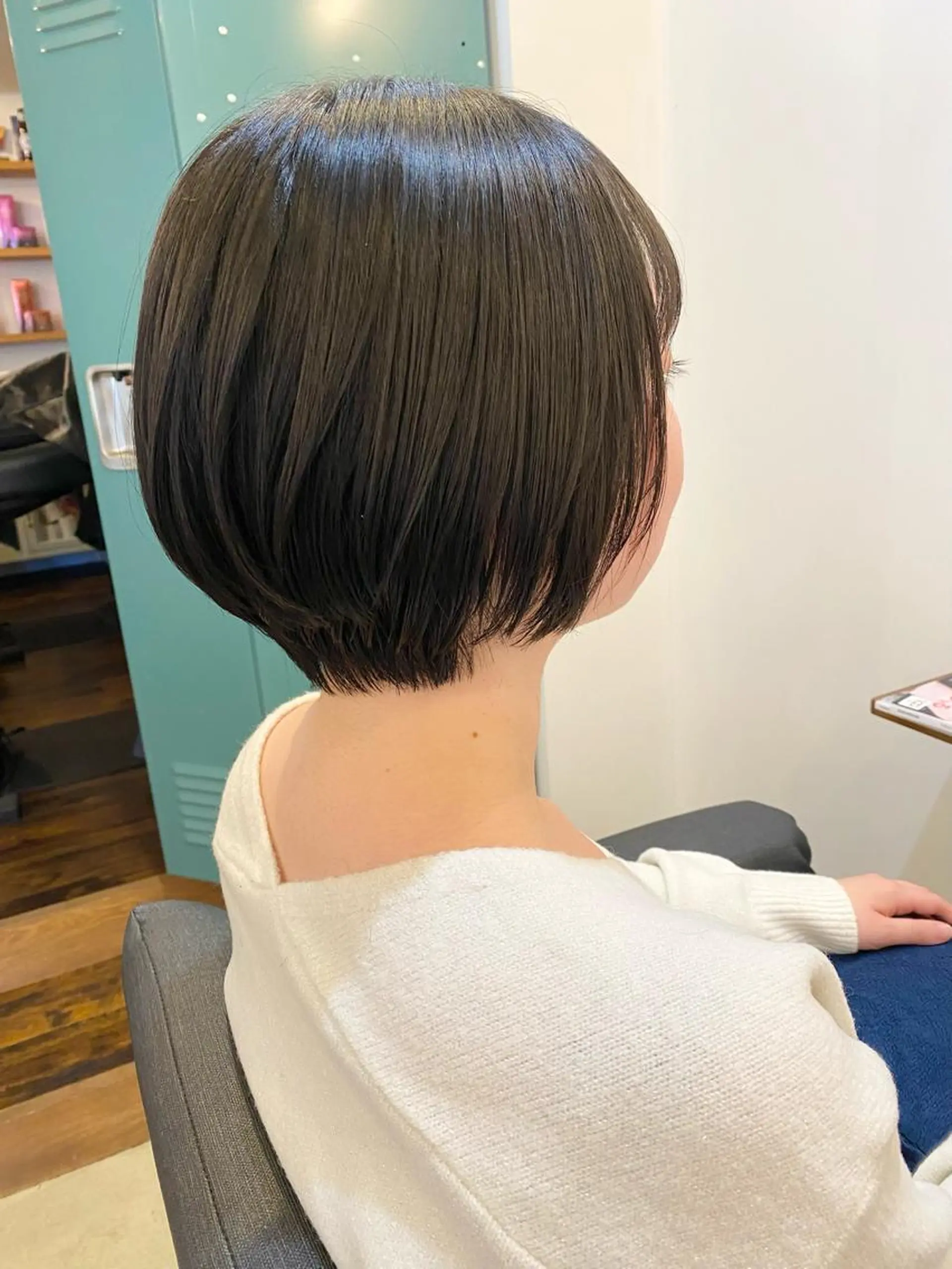 ショート カット トリートメント 丸岡 美穂のヘアスタイル