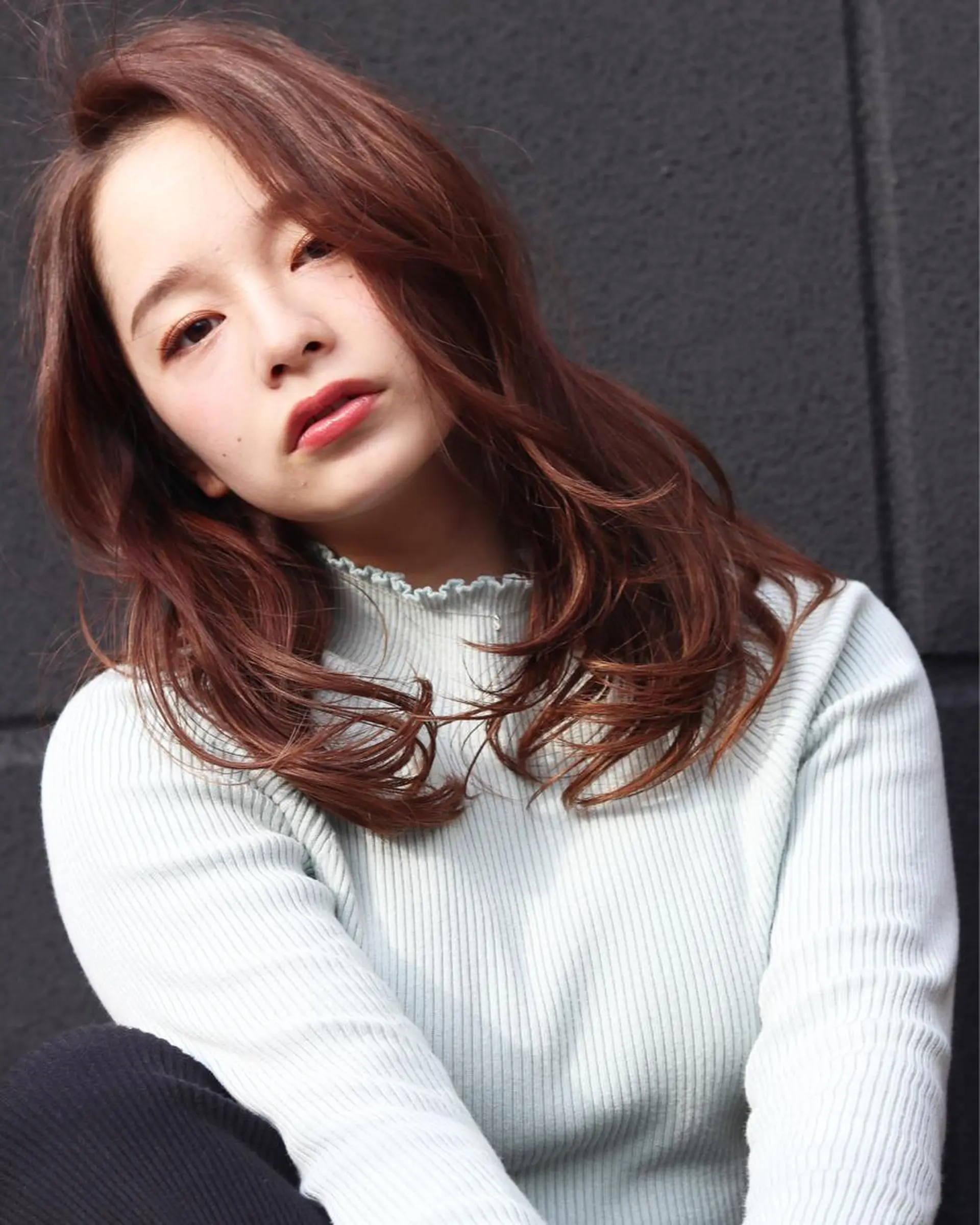 ロング カット ヘアカラー トリートメント 今川達也/美髪 /髪質改善カラーのヘアスタイル