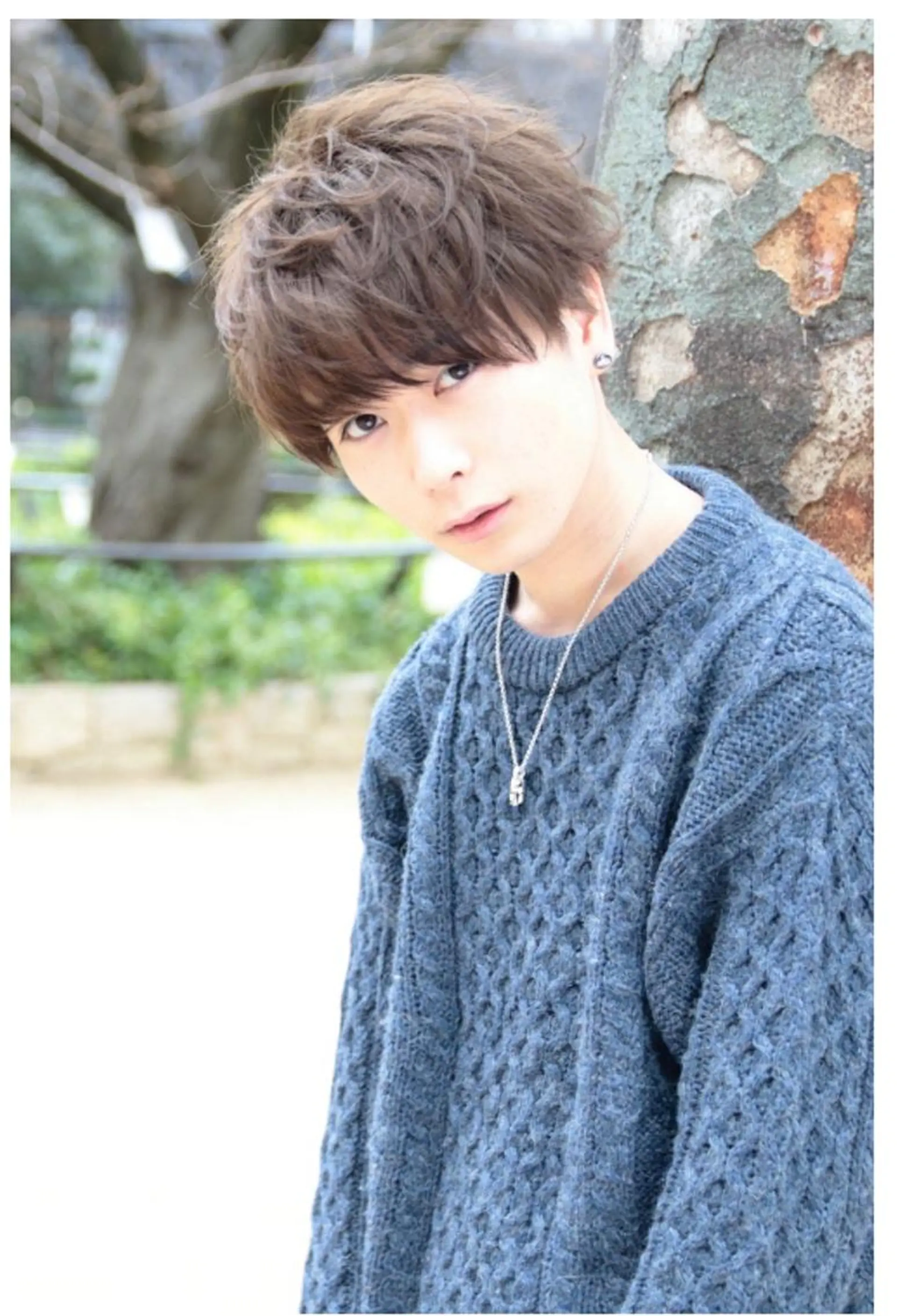 メンズ マッシュ 井上 りょうのヘアスタイル