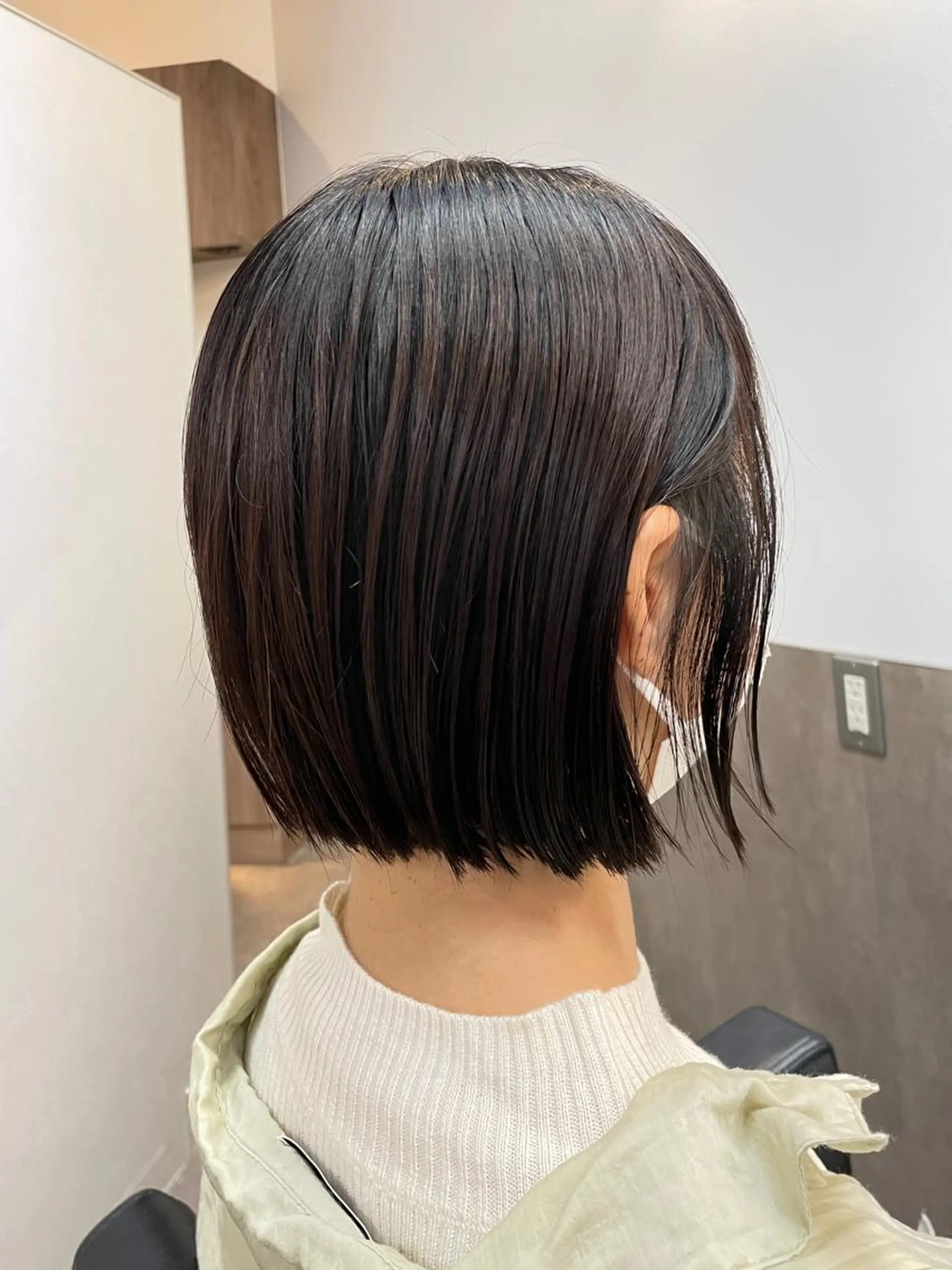 ショート ボブ カット ヘアカラー トリートメント 福永速人 /メンズパーマのヘアスタイル