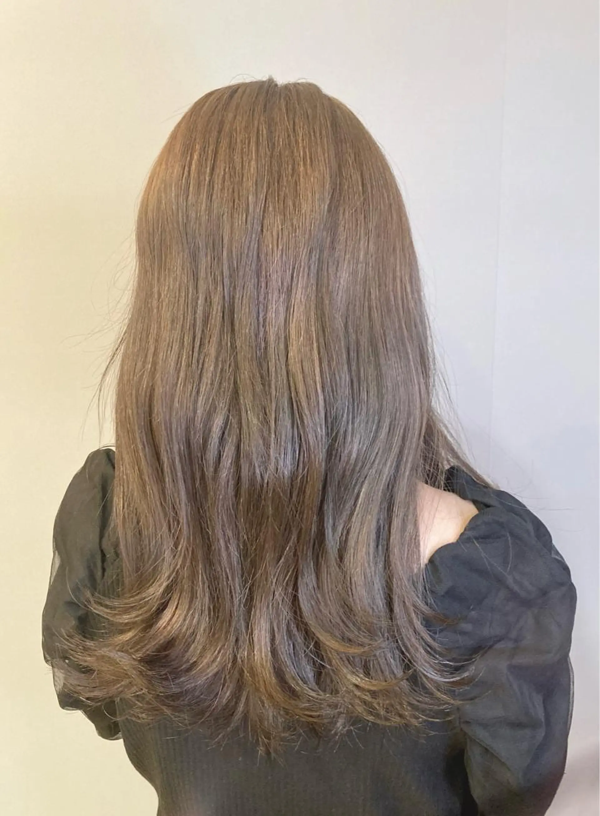 セミロング カラー ヘアカラー 宮原 佳苗のヘアスタイル