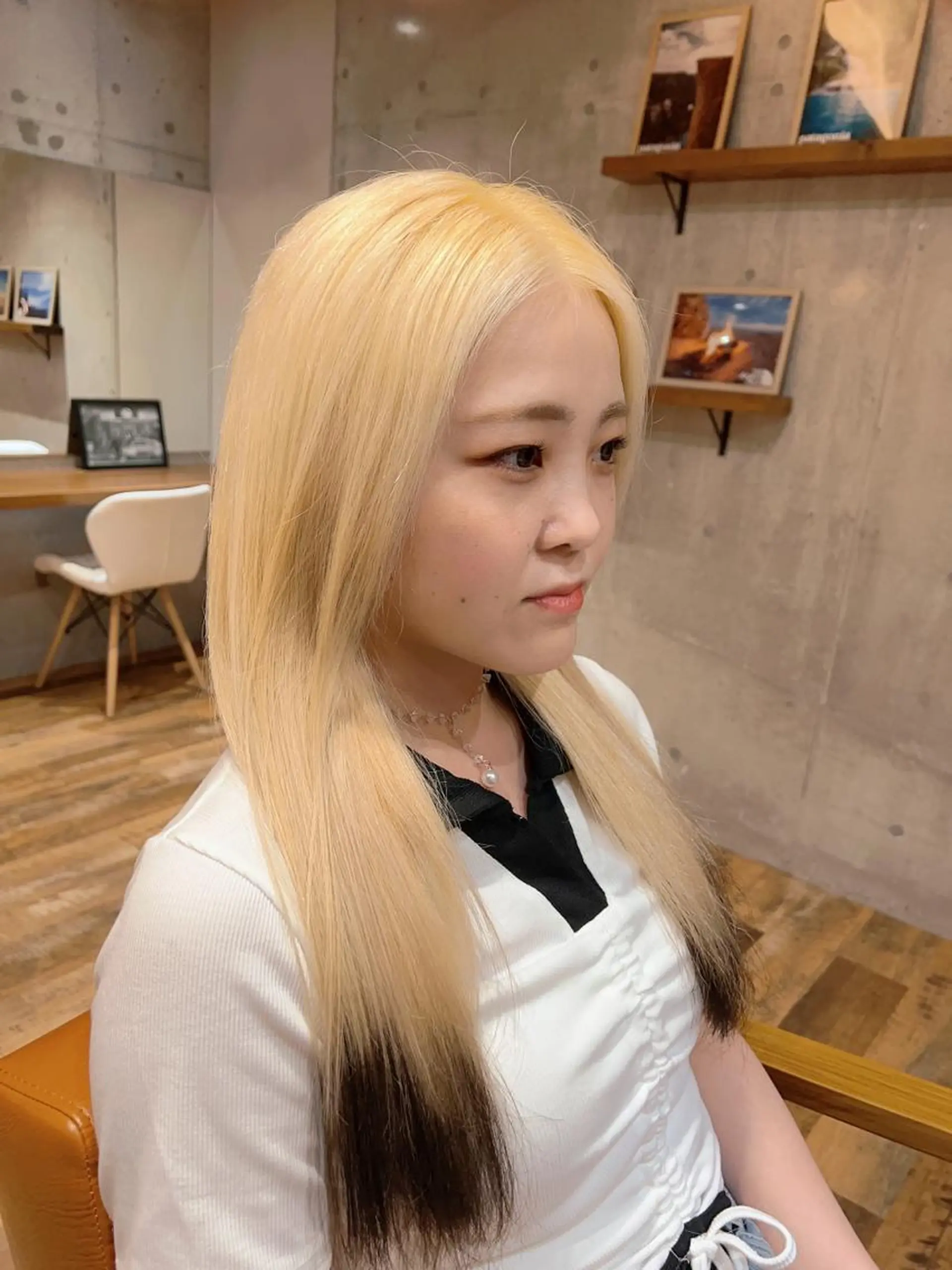 セミロング カラー カット トリートメント 🎨デザイン🥇 美髪・艶髪　日暮千敬のヘアスタイル