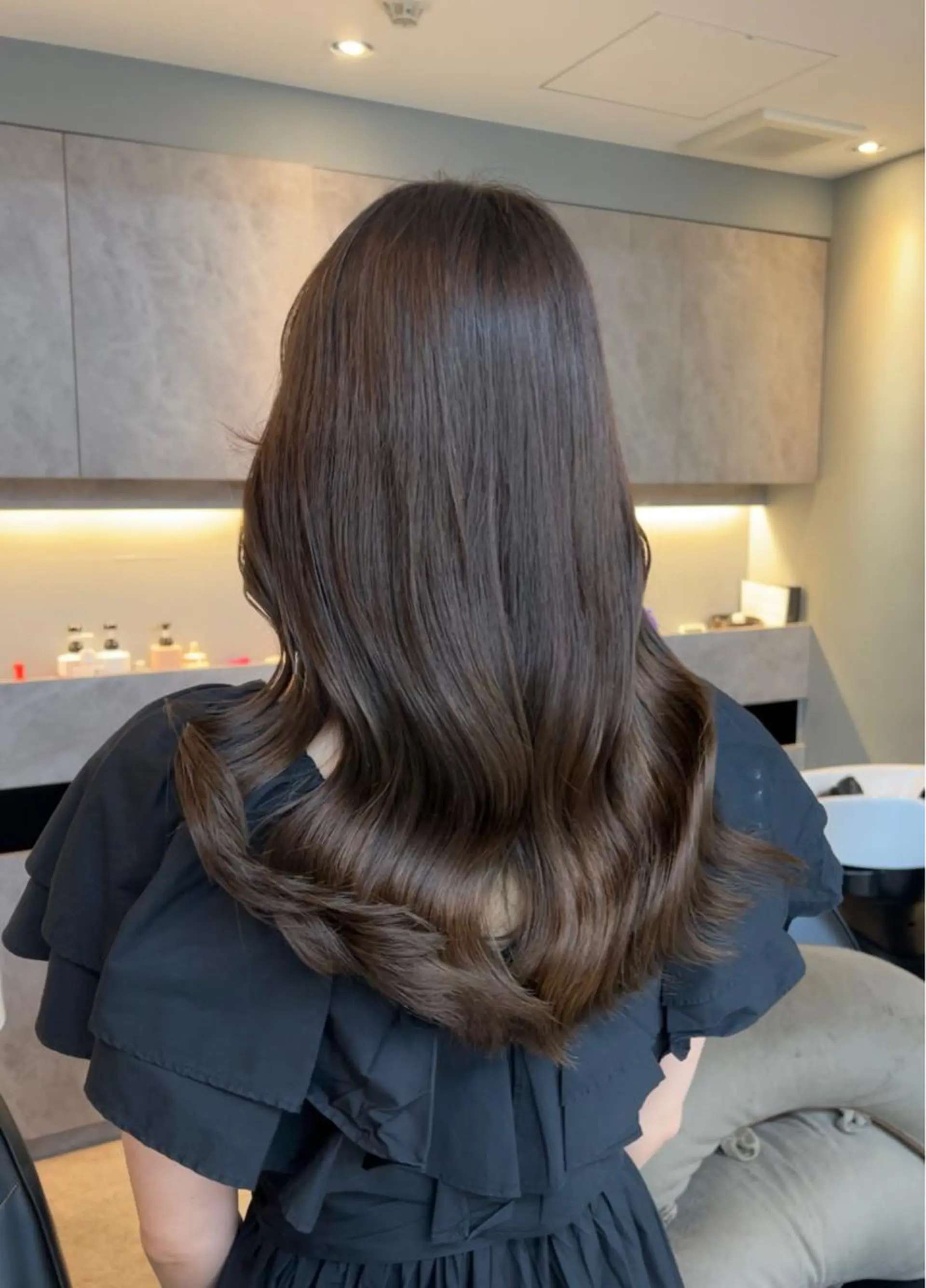 セミロング 🫧髪質改善•艶カラ ー特化🫧谷奥甲太のヘアスタイル