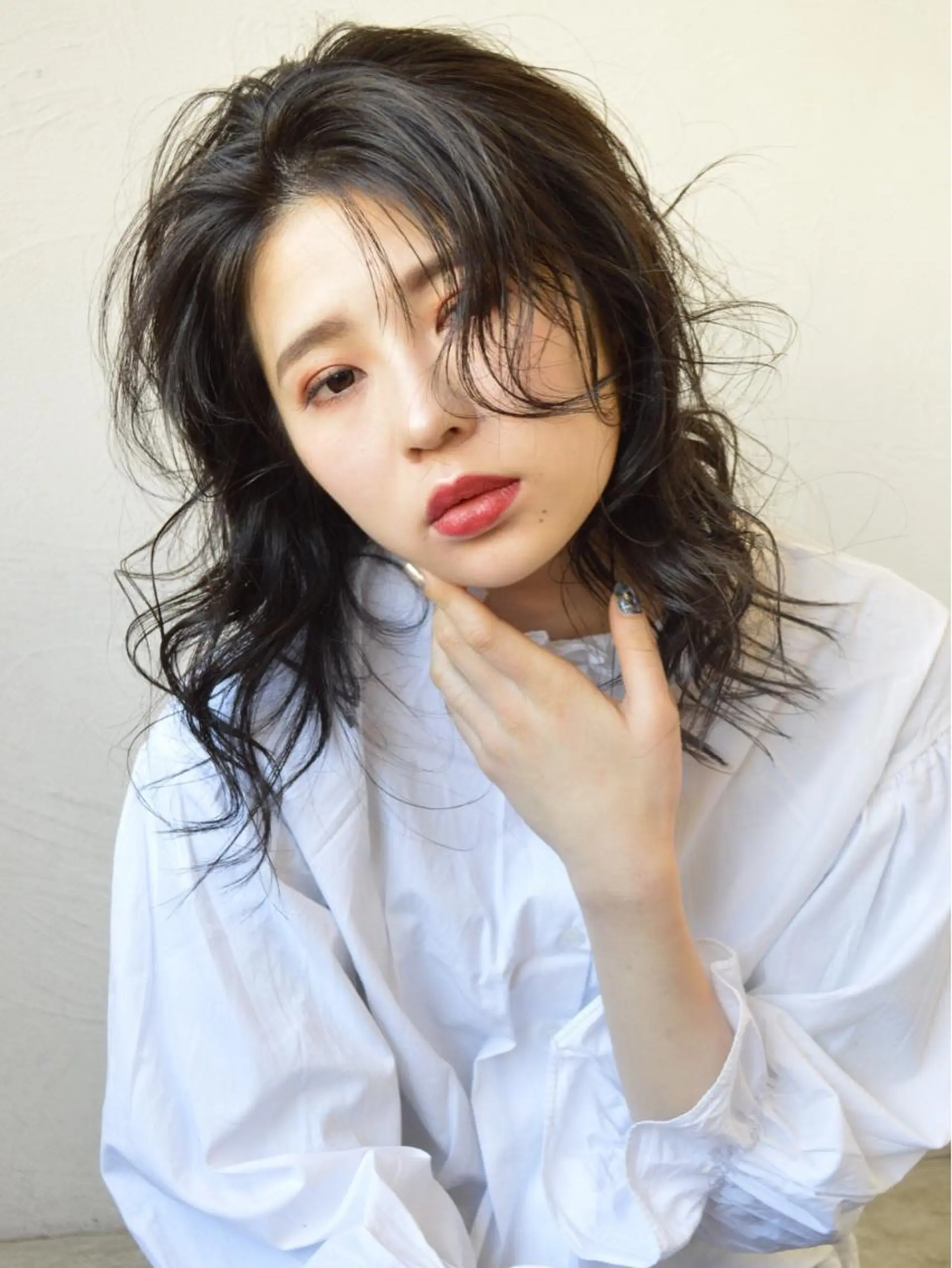 セミロング 【今だけブリーチ 限定価格💕】すみのヘアスタイル