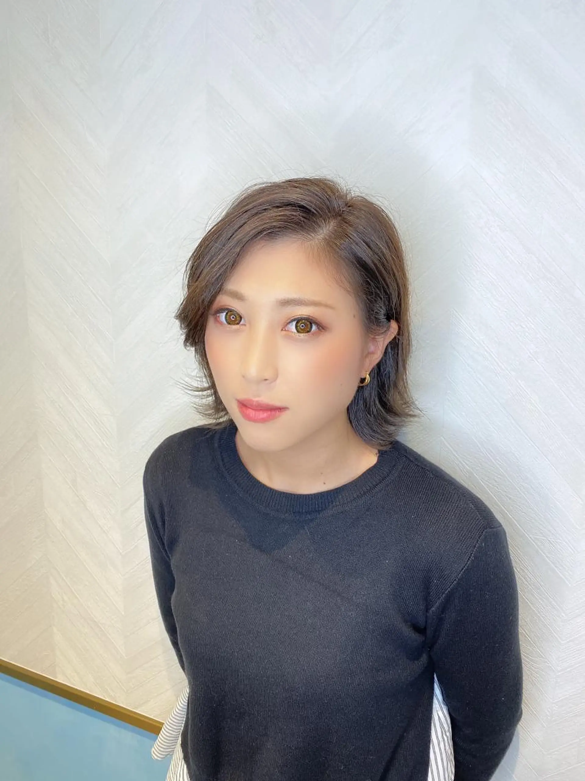 ショート カット ヘアカラー トリートメント lond strada所属・🌟モテ髪ショート 🌟店長　津賀涼のヘアスタイル