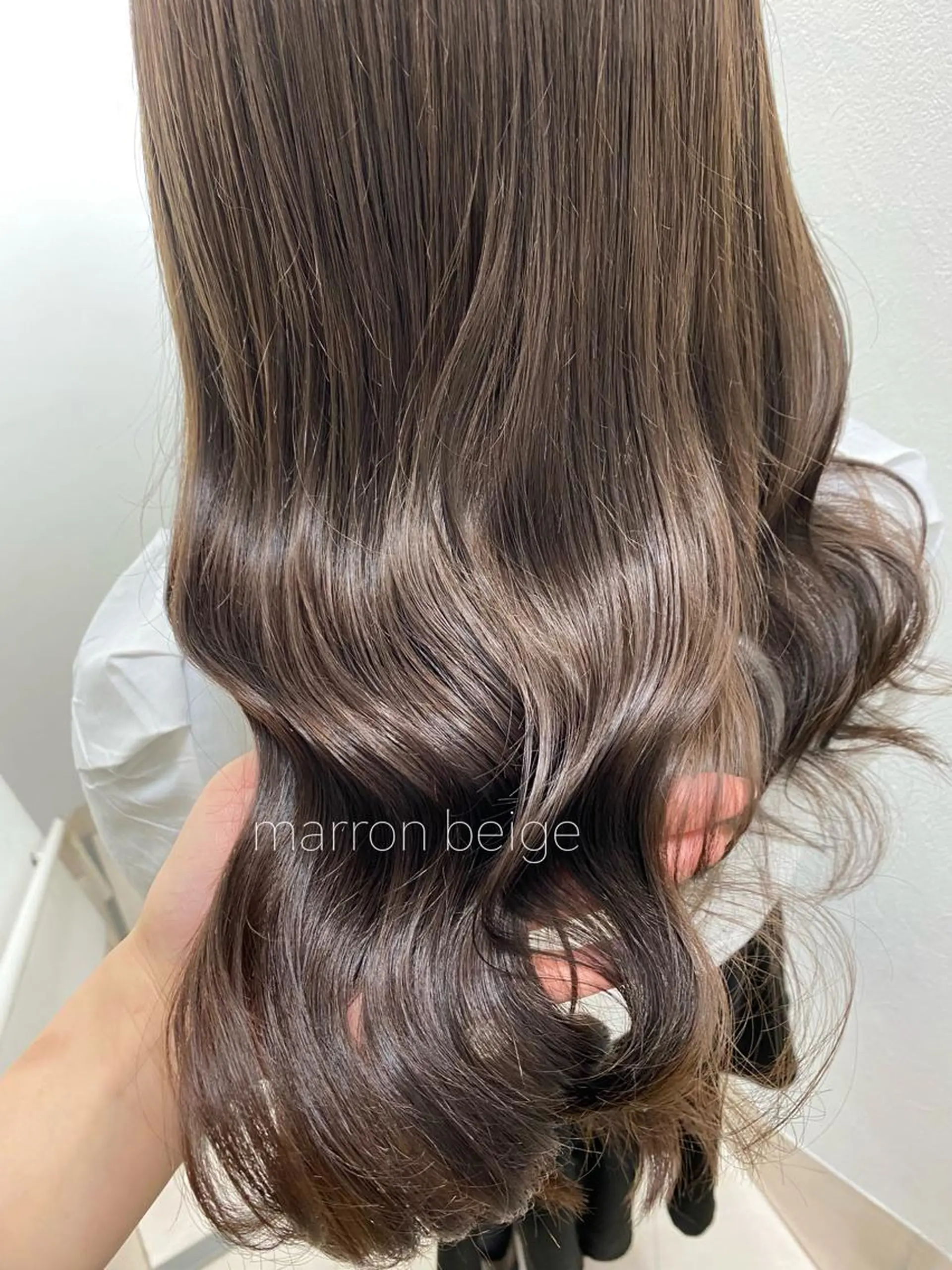 ロング カット ヘアカラー トリートメント 透明感カラー💖 Stylist佐藤澪のヘアスタイル