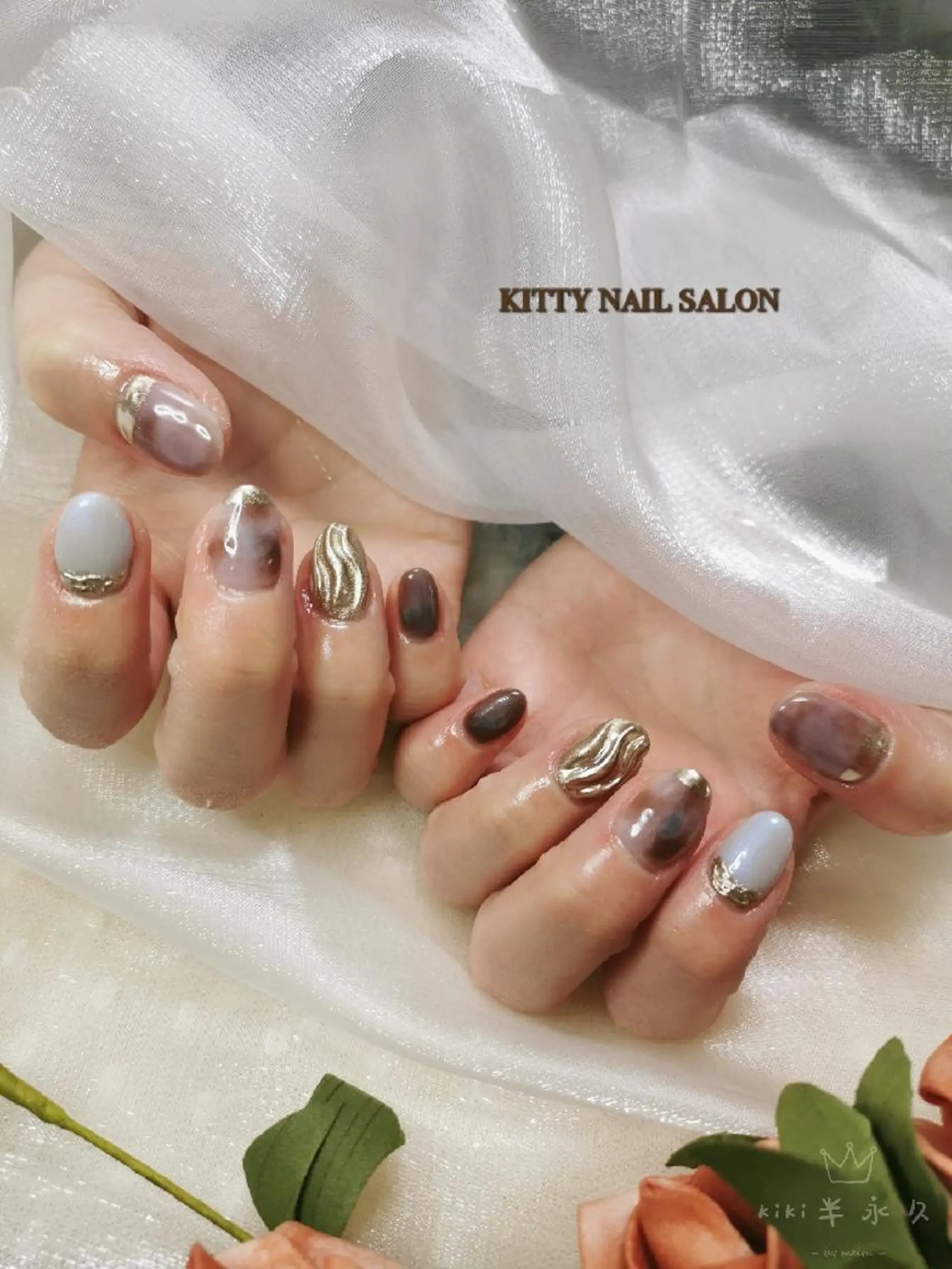 ネイル ハンドネイル kitty nail salonのネイルデザイン
