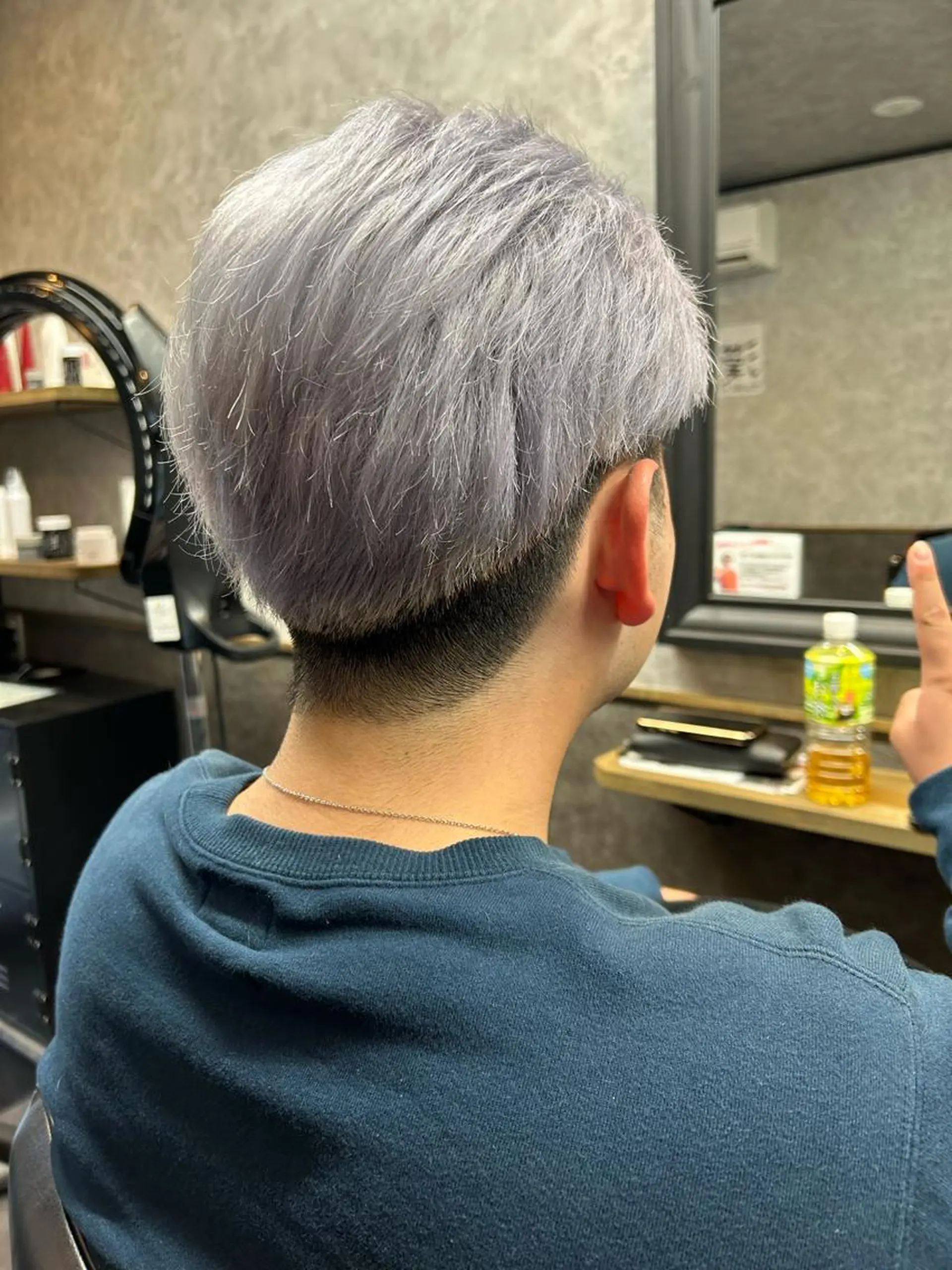 ショート カラー メンズ カット ヘアカラー 大和田 玲円/メンズ専門のヘアスタイル
