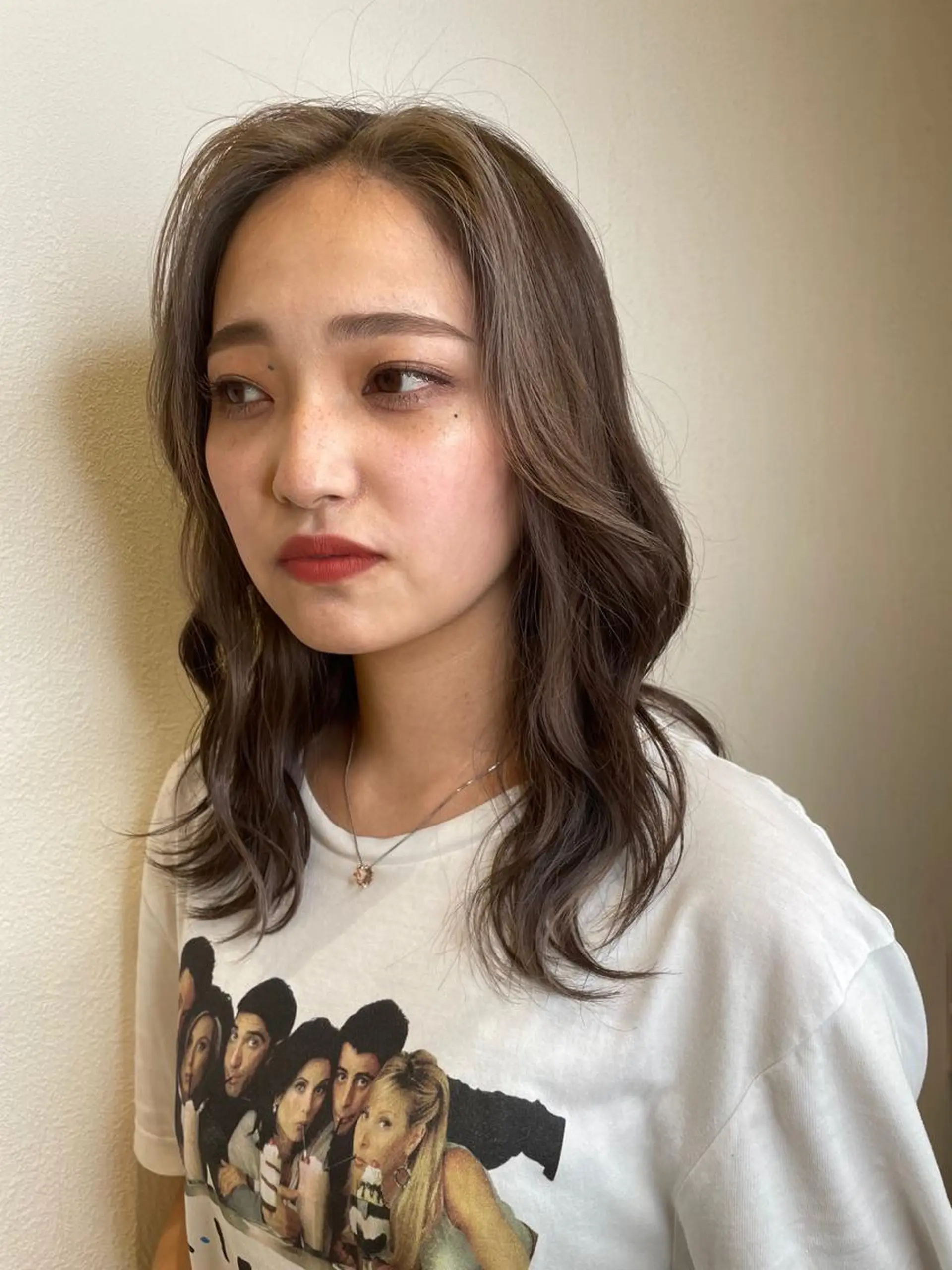 カラー ミストバング フェイスフレーミング ヘアカラー GOAT_茅ヶ崎 キシ サクラのヘアスタイル