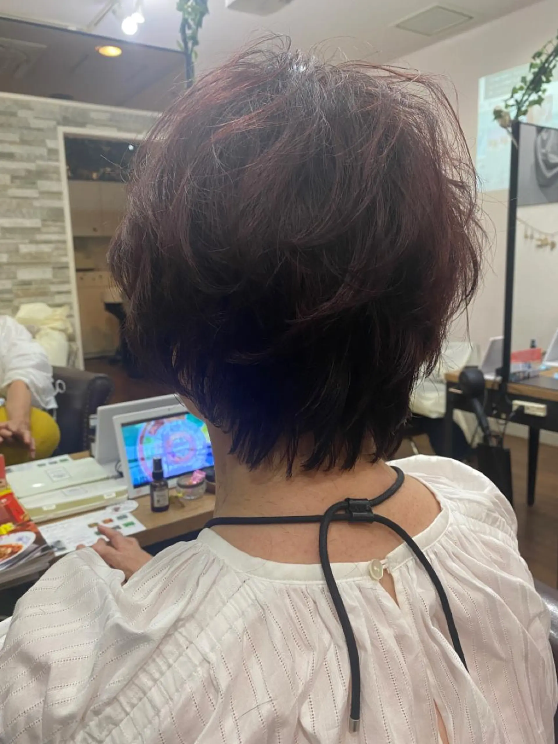 ショート ボブレイヤー ショートレイヤー ボブ レイヤーカット ショートヘア 松村 崇弘のヘアスタイル