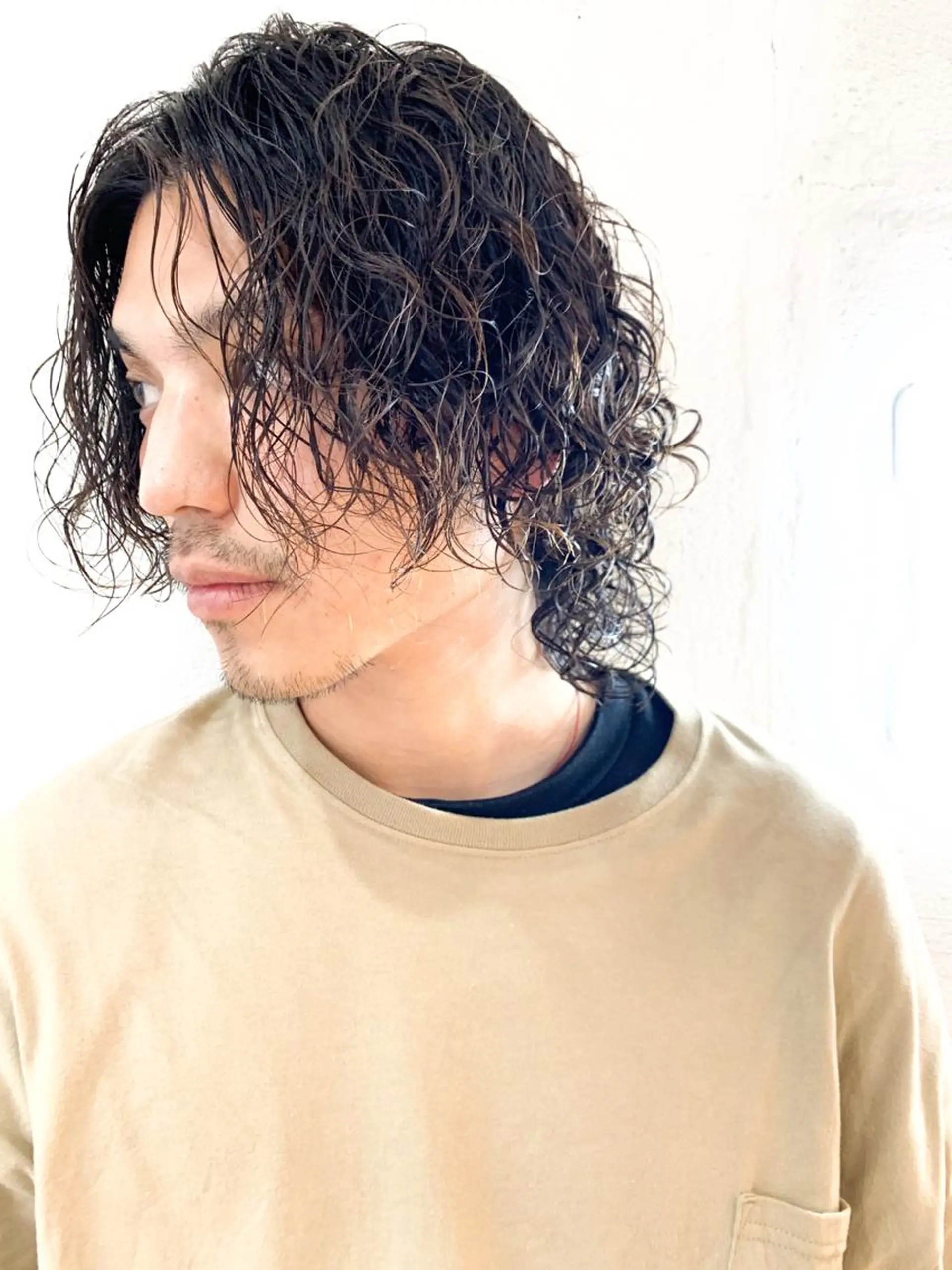 ロング カット パーマ HAIR WORKS HELM所属・ショート✨ボブ✨代表 新田見美仁のヘアスタイル