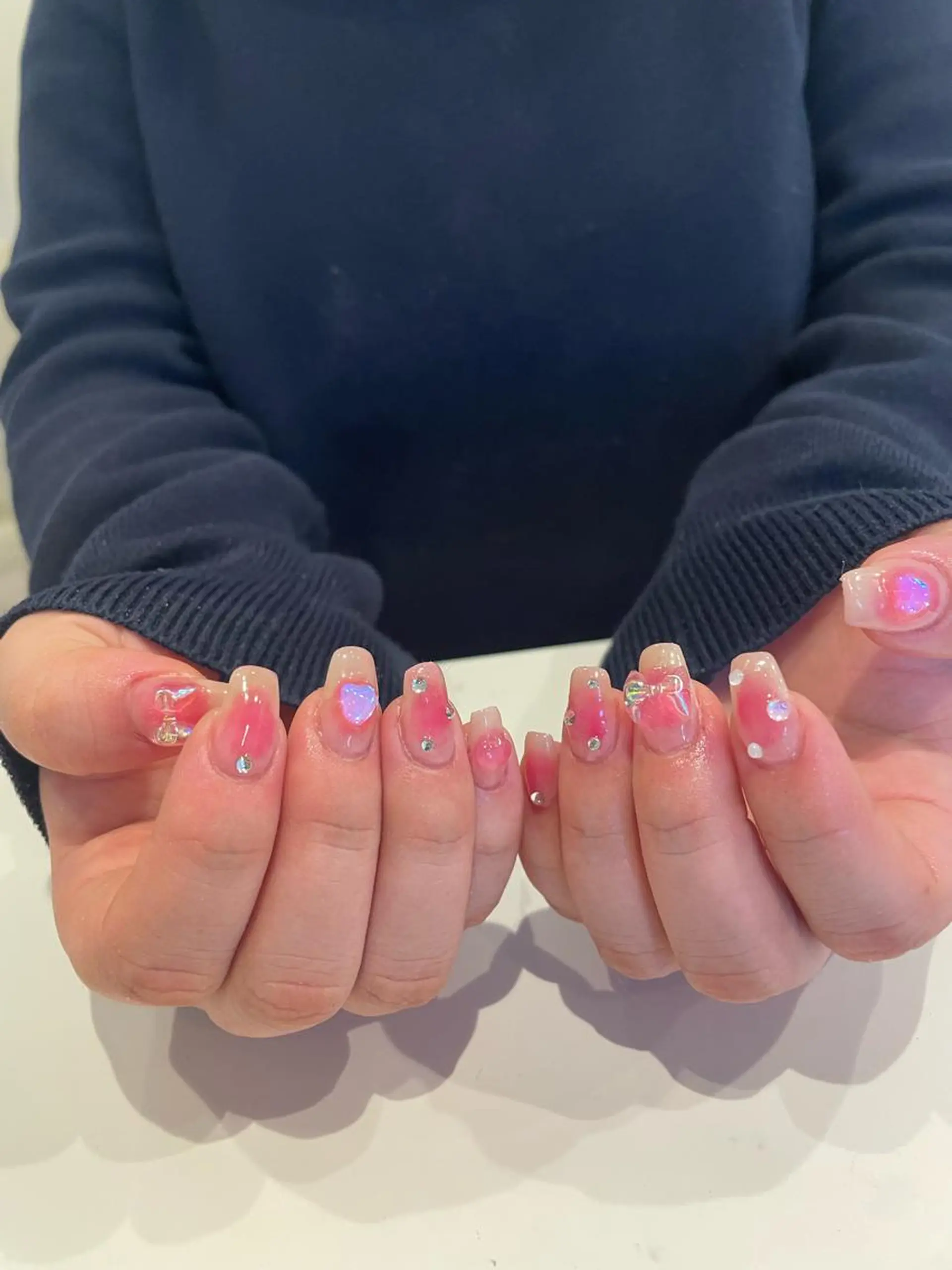 ネイル 束感まつ毛/ネイル/ LED♥KIRARAのマツエク・マツパデザイン