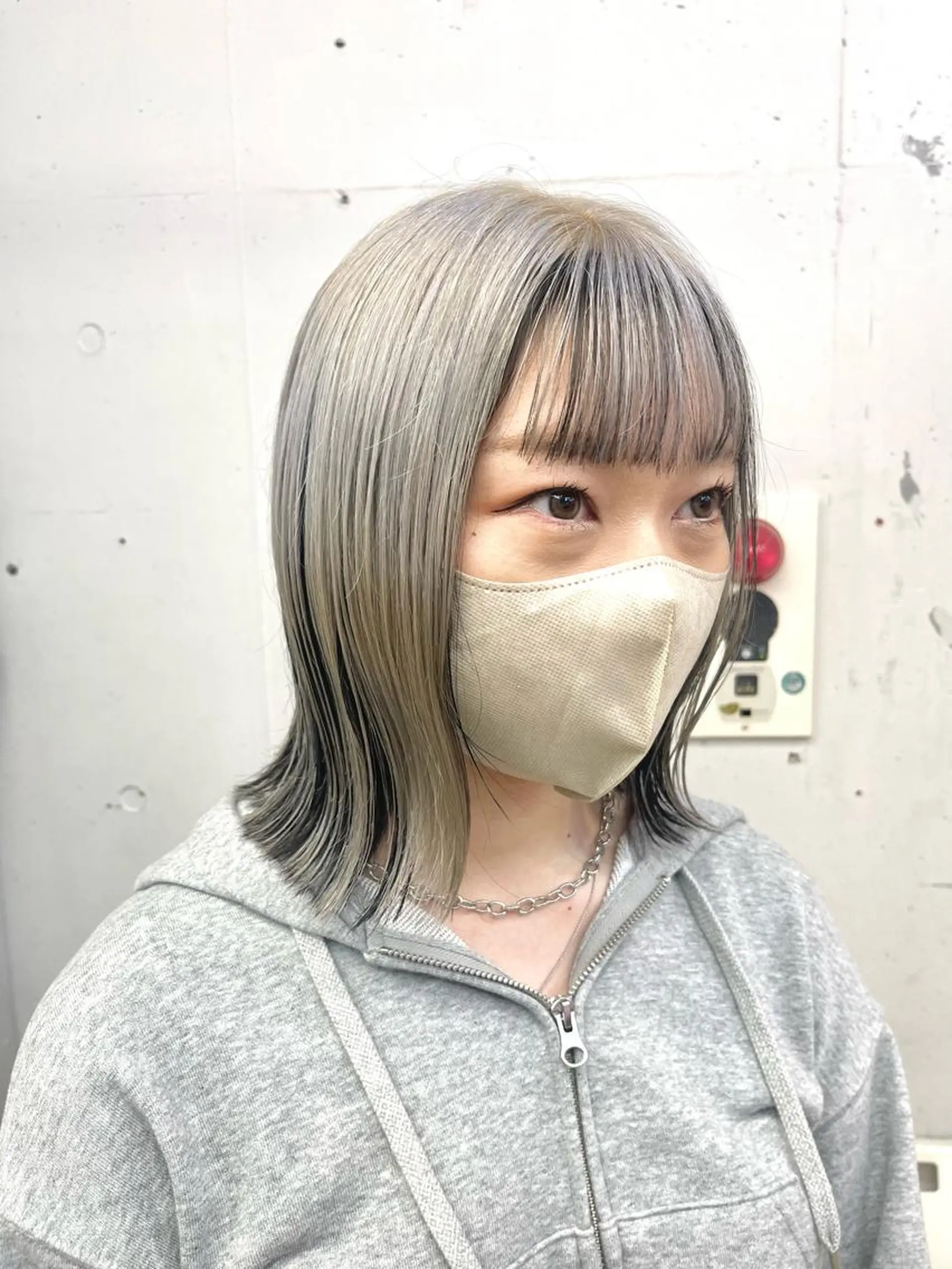 セミロング カラー ハイトーン/モード なヘア/HIROKIのヘアスタイル