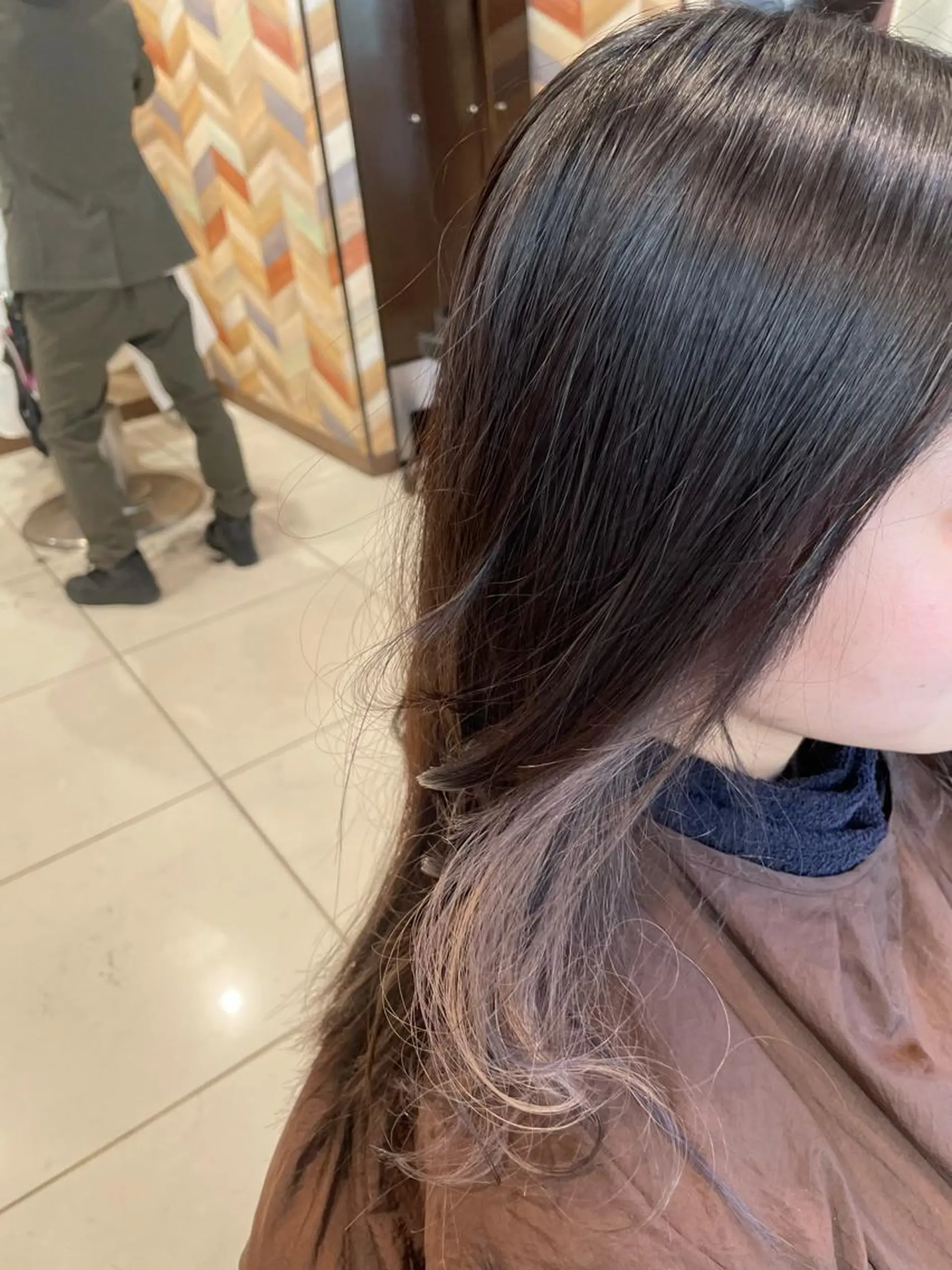 ミディアム 中島 稔のヘアスタイル