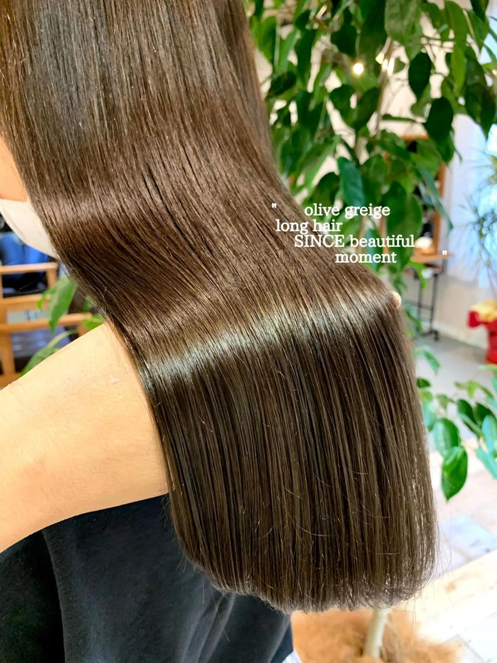 ロング カラー 髪質改善 トリートメント カット ヘアカラー トリートメント ブリーチなしカラー 🌿‬脇黒丸 彩のヘアスタイル