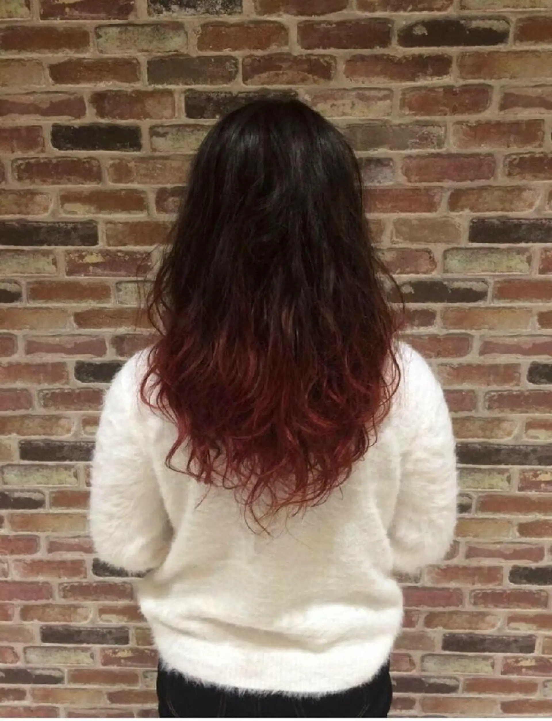 ロング カラー パーマ カット ヘアカラー トリートメント Hair&Make EARTHのヘアスタイル